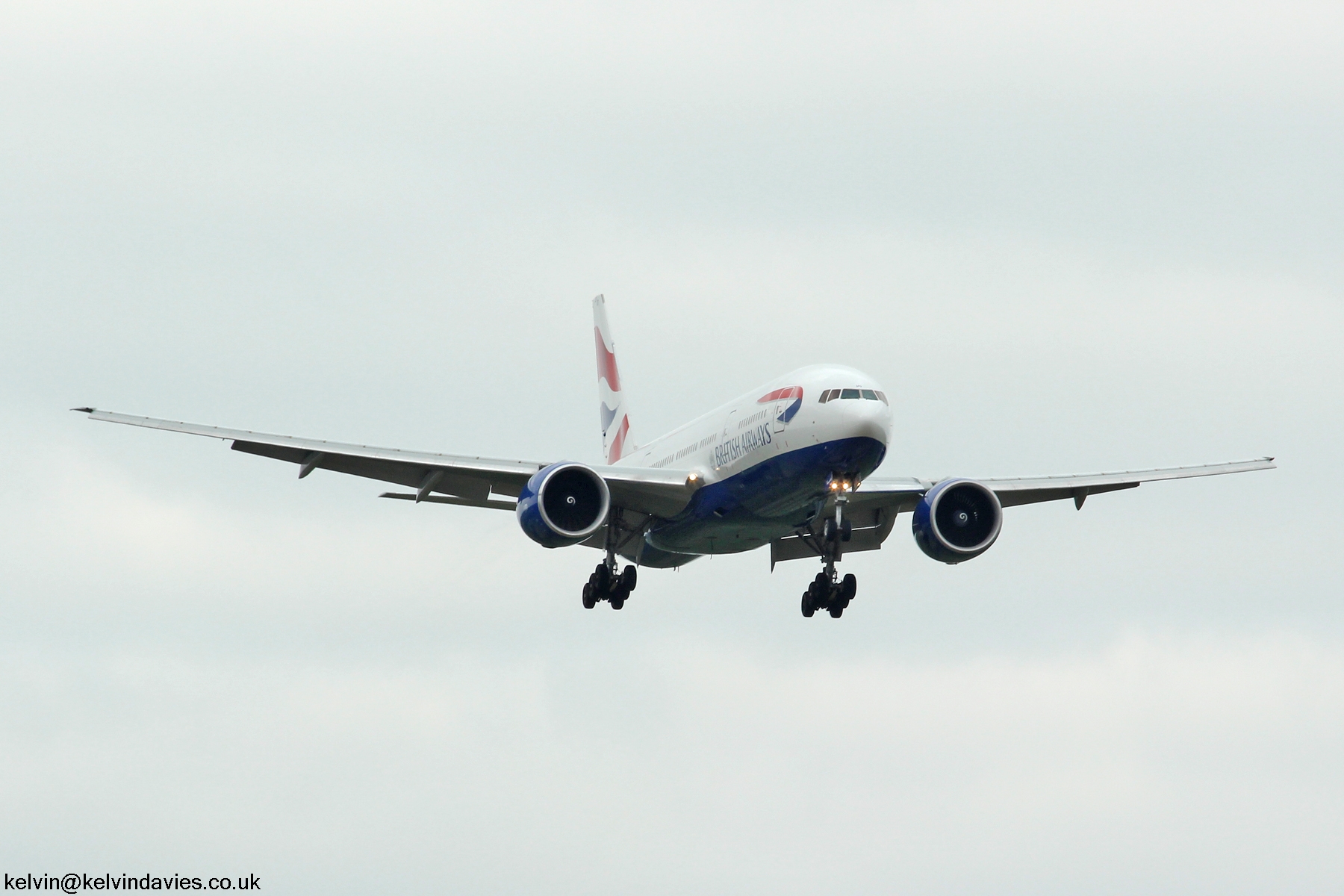 British Airways 777 G-VIIO