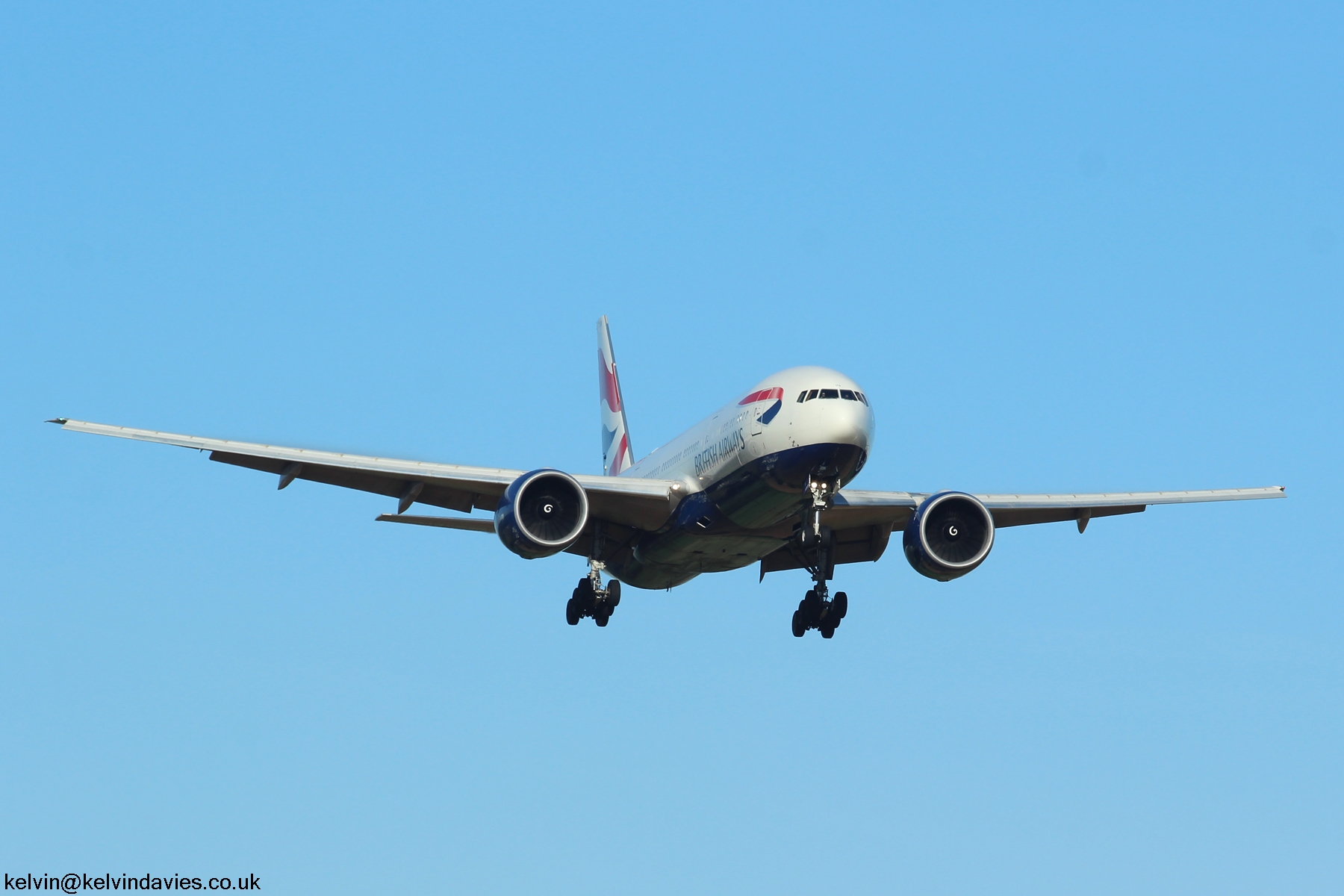 British Airways 777 G-VIIV