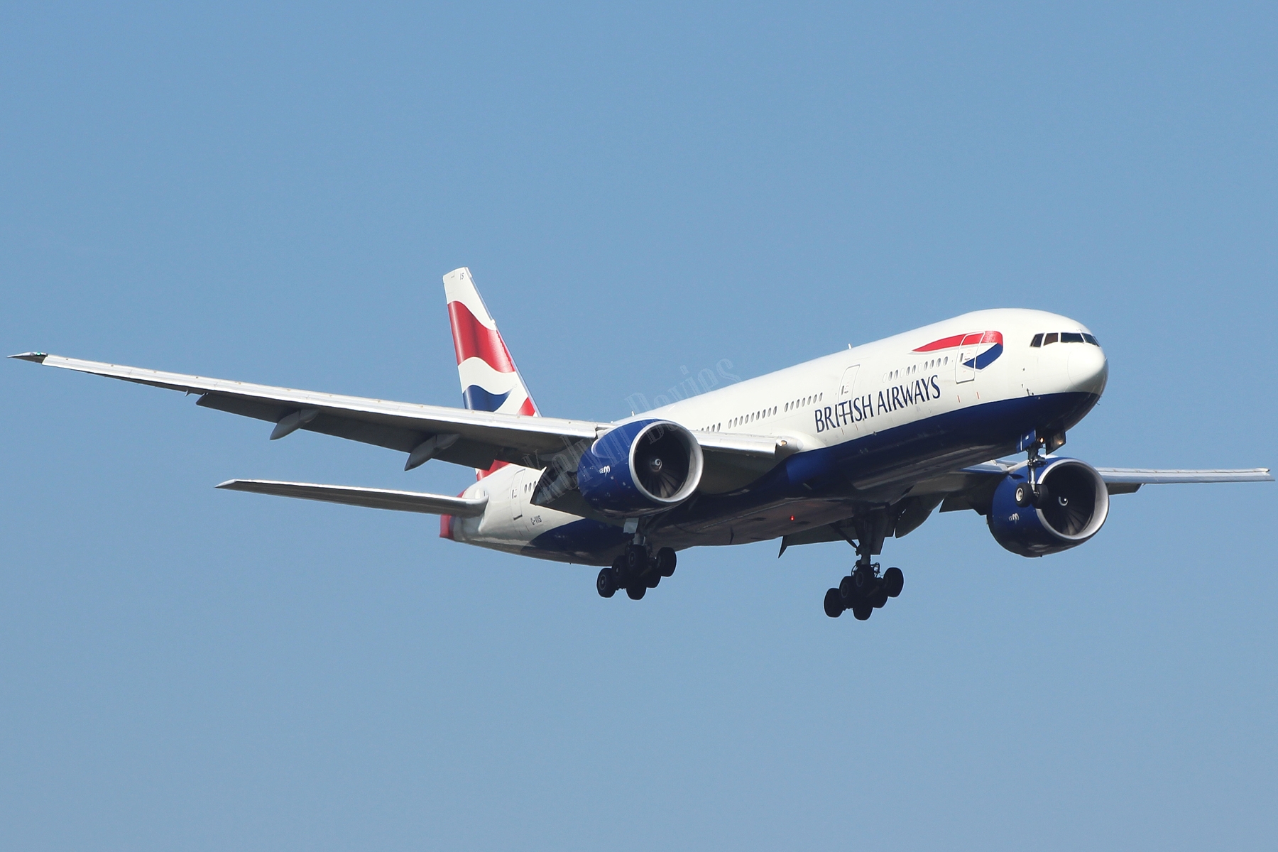British Airways 777 G-VIIS