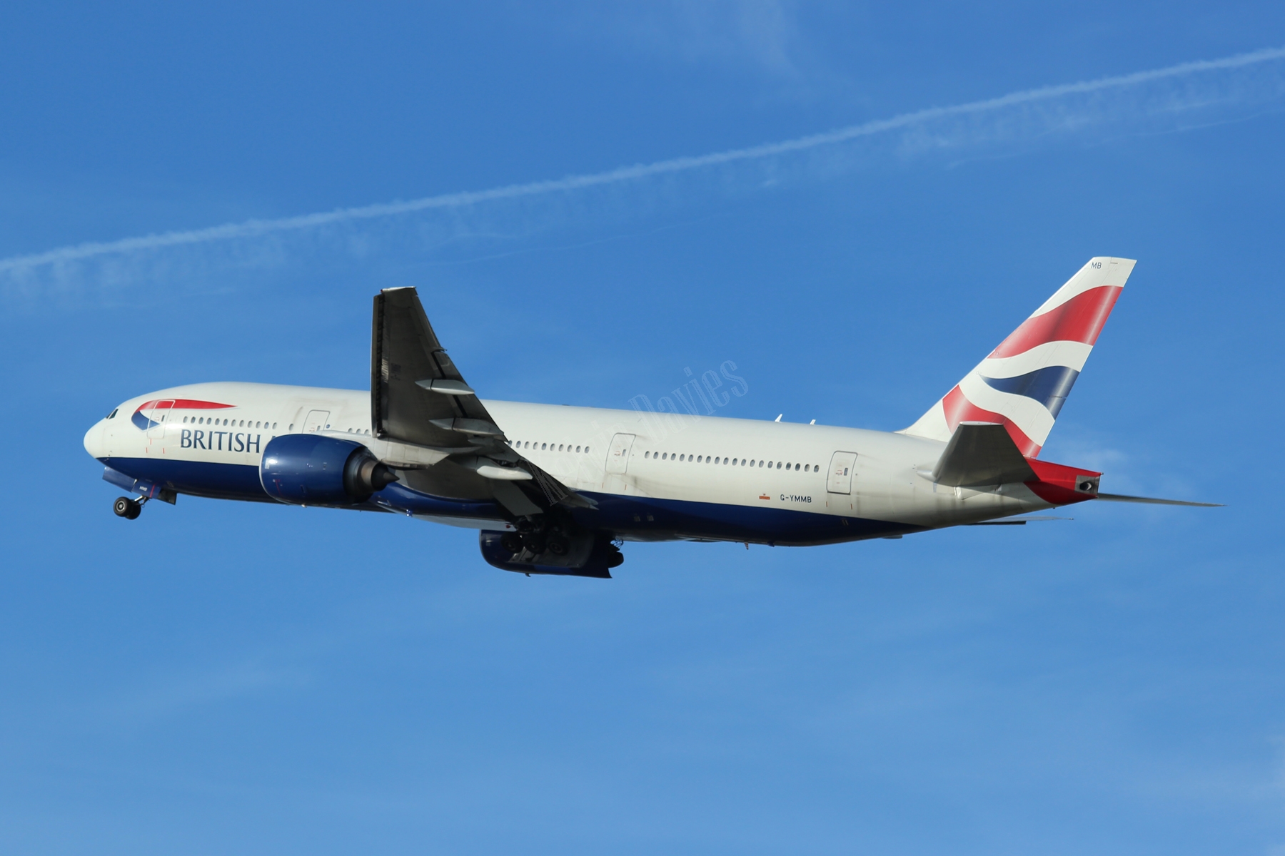 British Airways 777 G-YMMB