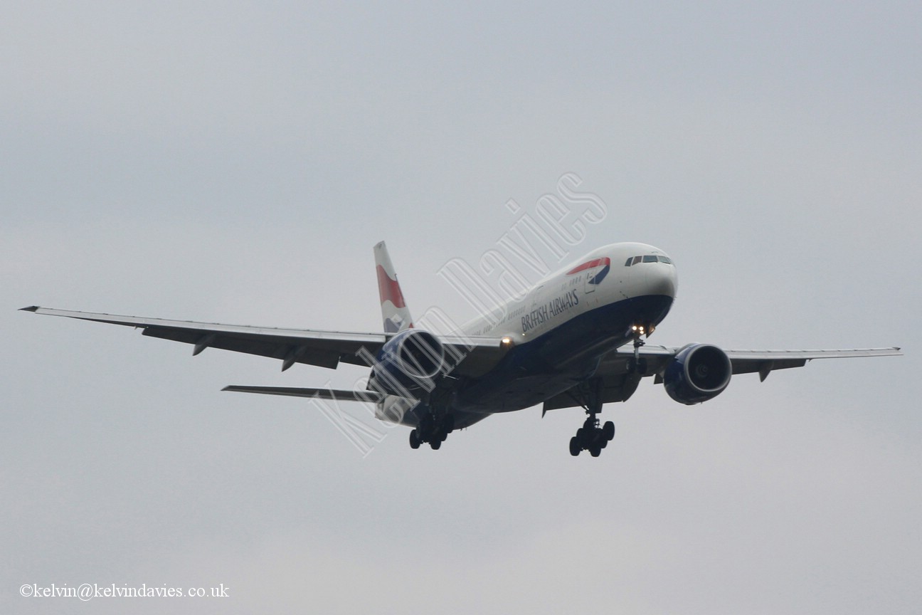 British Airways 777 G-YMMP