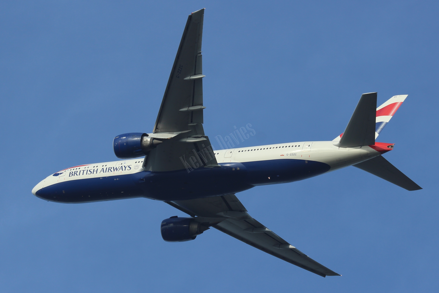 British Airways 777 G-ZZZC