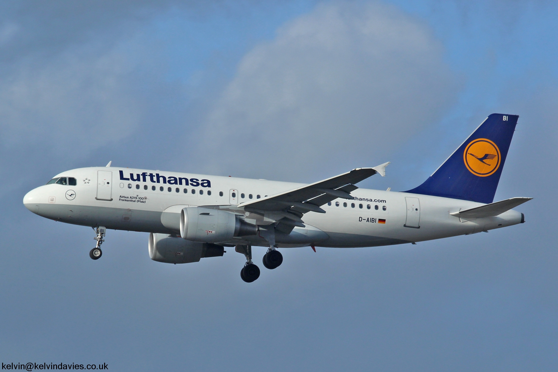 Lufthansa A319 D-AIBI