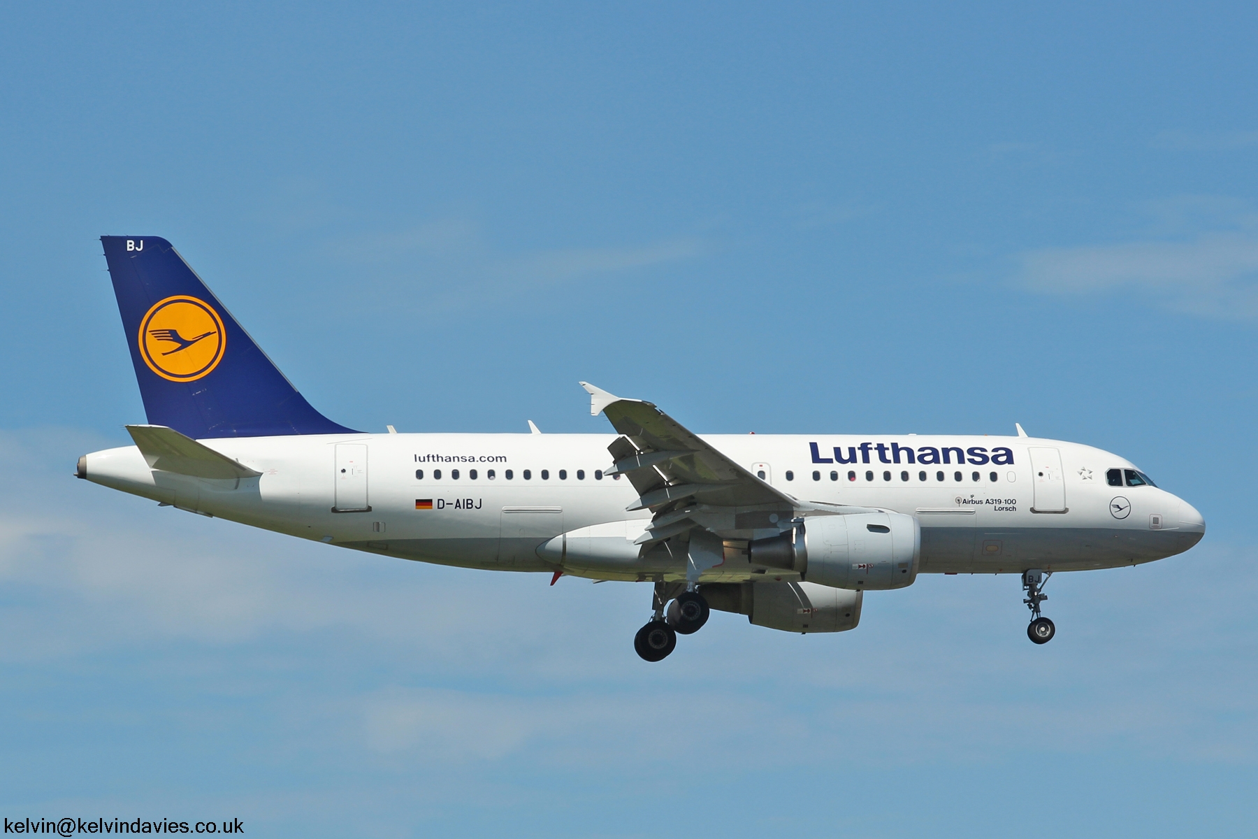 Lufthansa A319 D-AIBJ