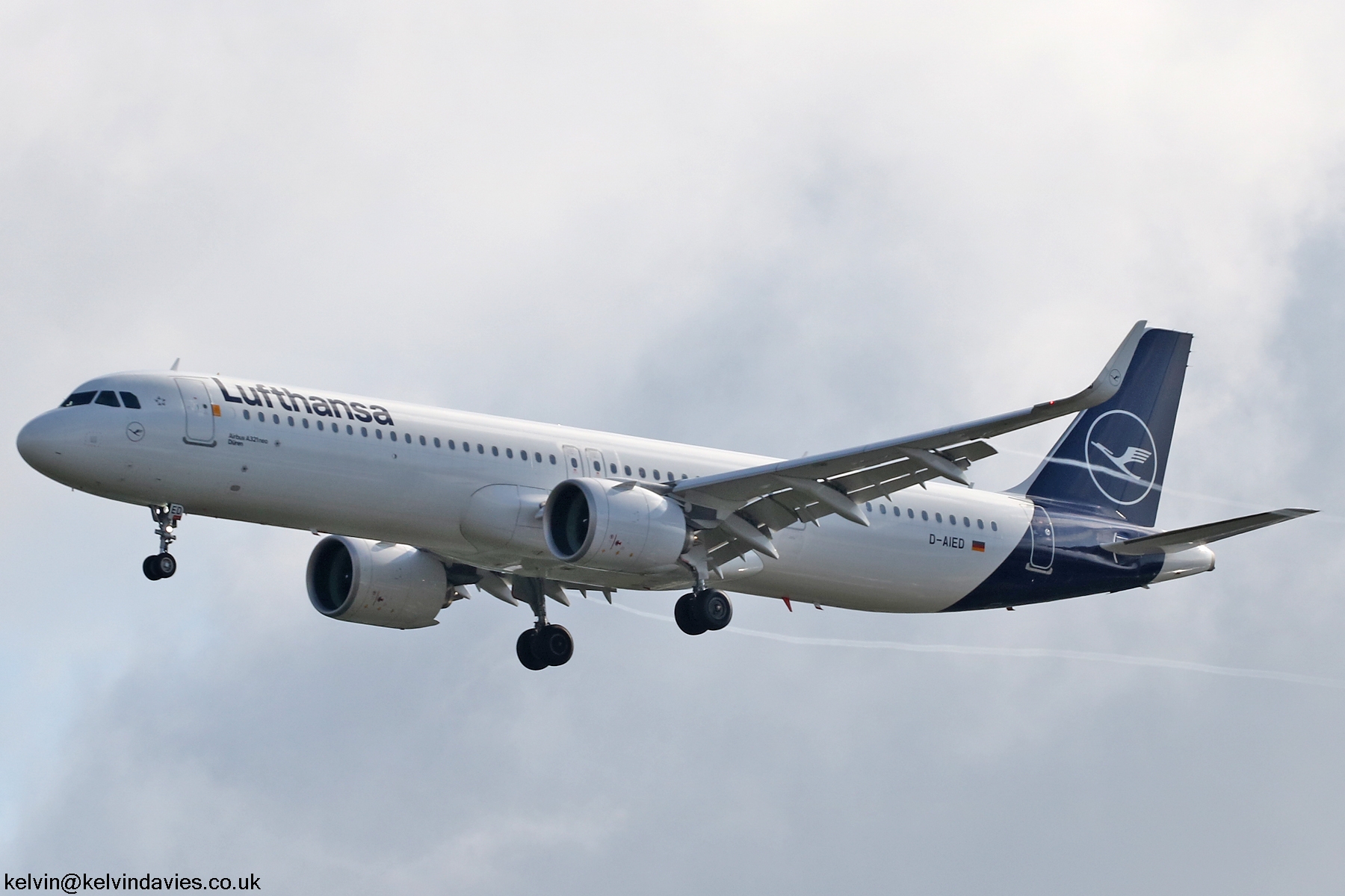 Lufthansa A321NXSL D-AIED
