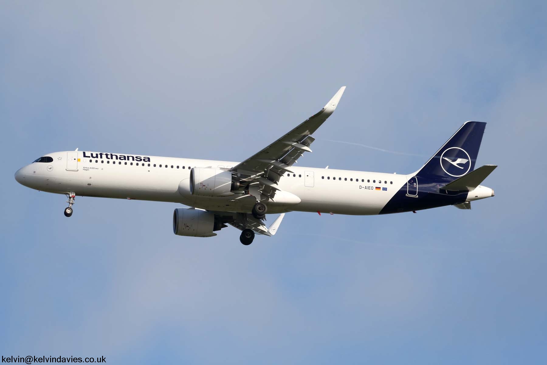 Lufthansa A321 D-AIEO