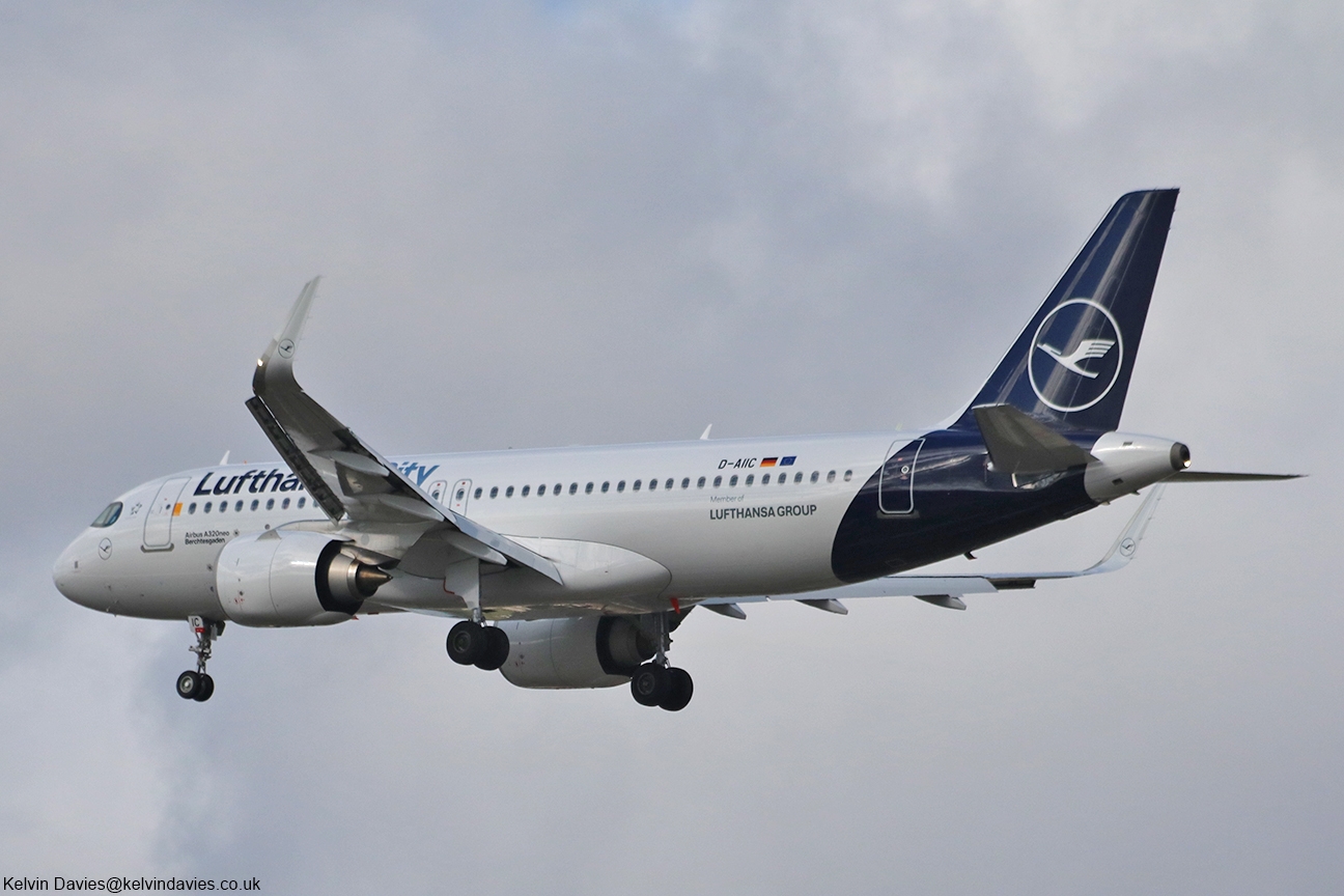 Lufthansa City A320NEO D-AIIC
