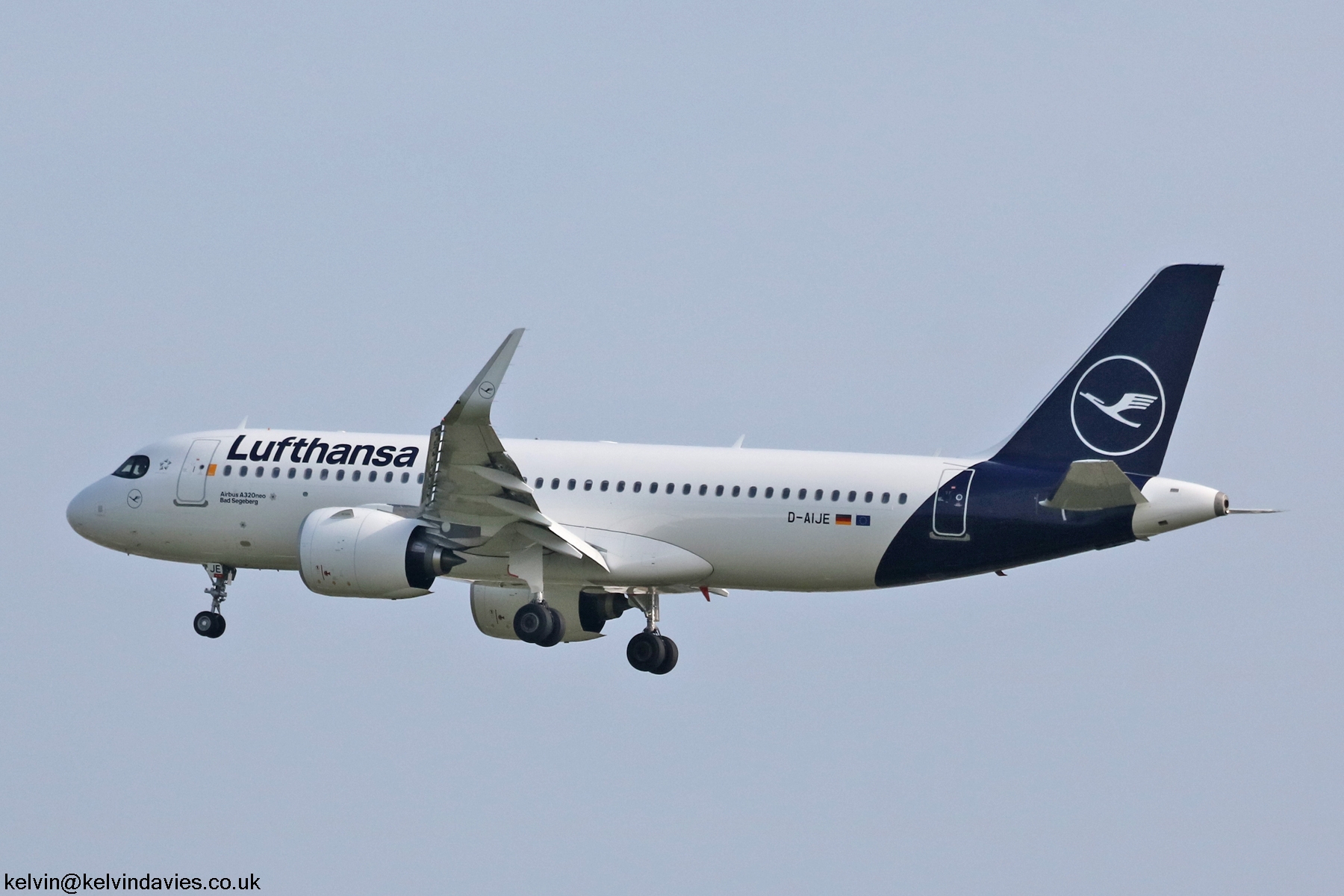 Lufthansa A320 D-AIJE