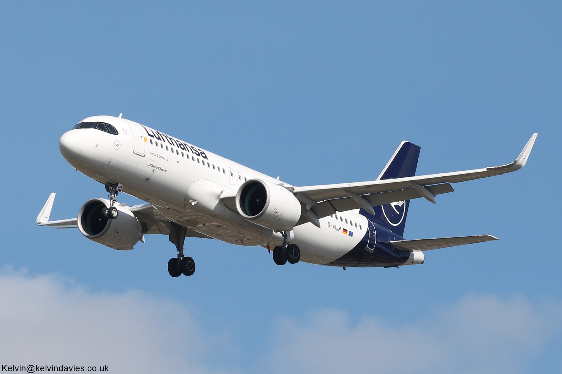 Lufthansa A320 NEO D-AIJM
