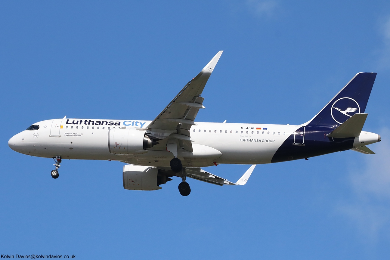 Lufthansa City A320NEO D-AIJP