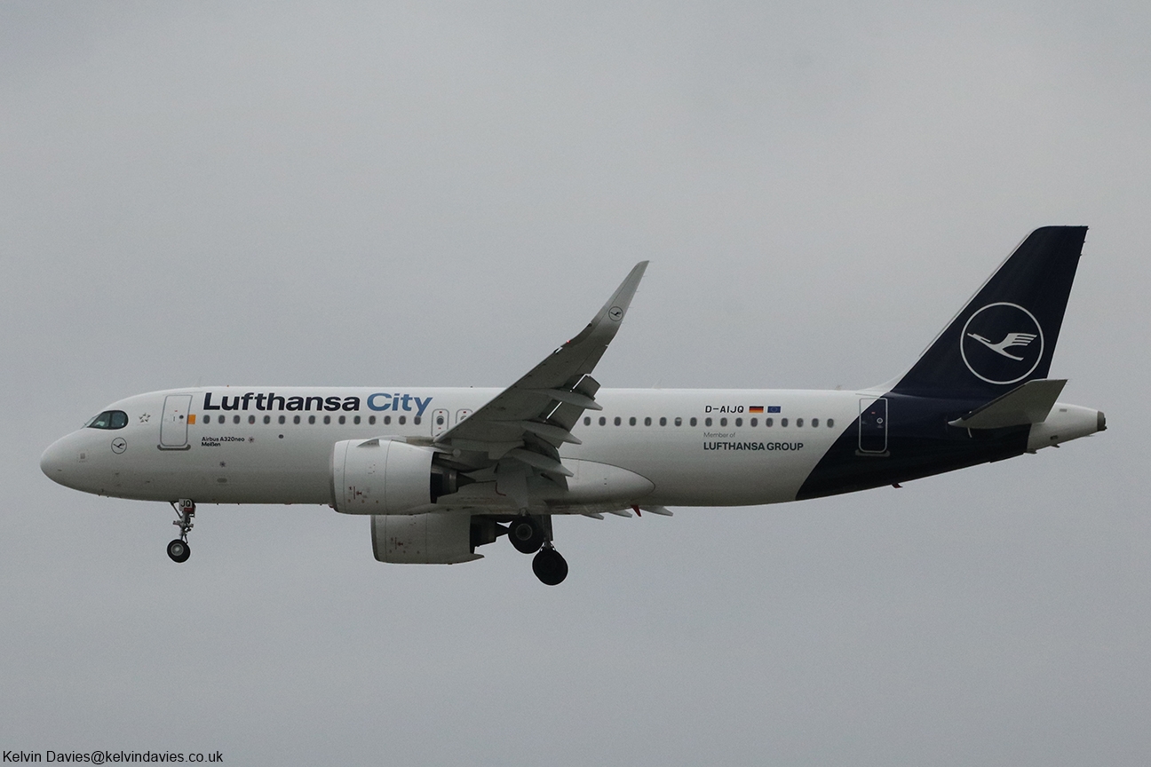 Lufthansa City A320NEO D-AIJQ