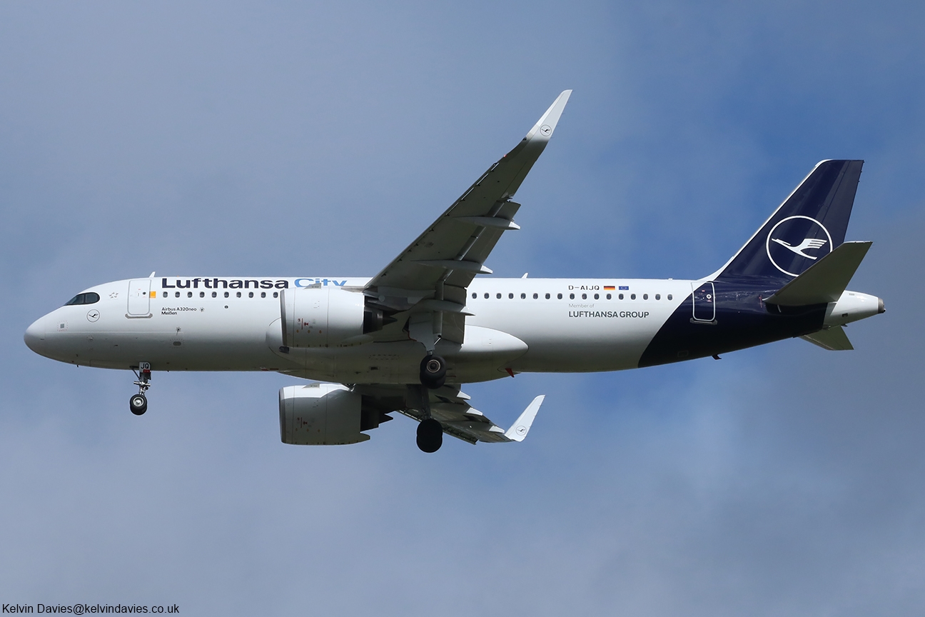 Lufthansa City A320NEO D-AIJQ