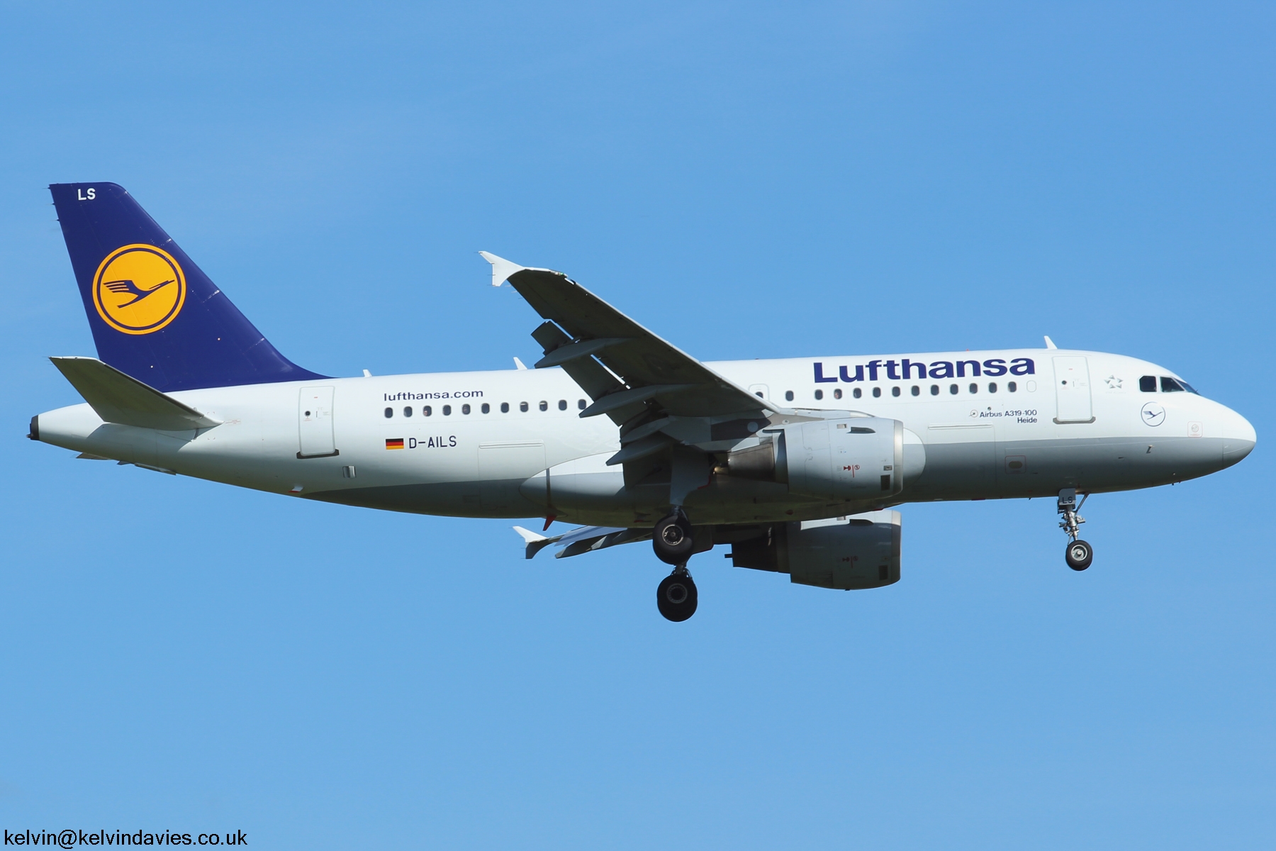 Lufthansa A319 D-AILS