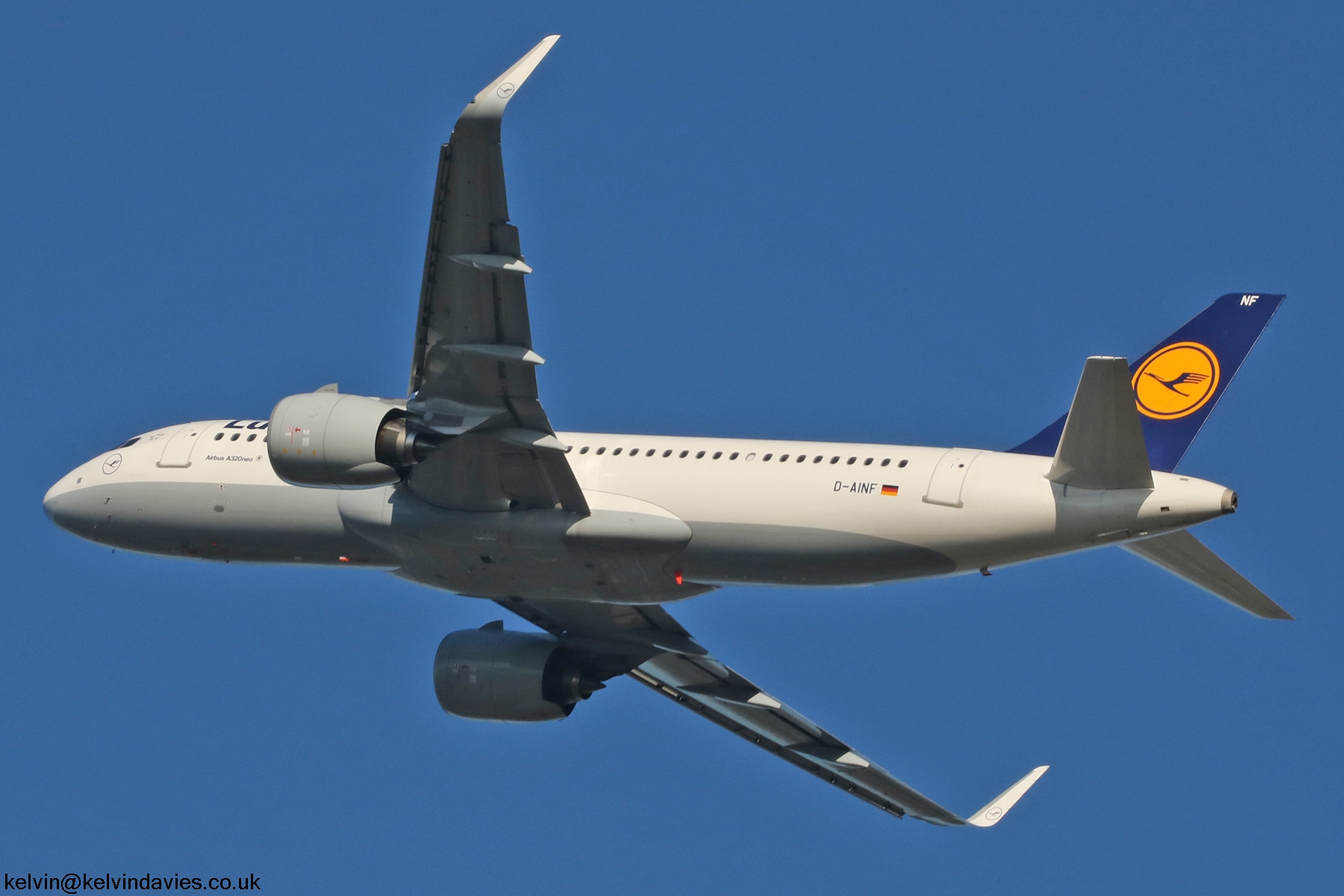 Lufthansa A320 D-AINF
