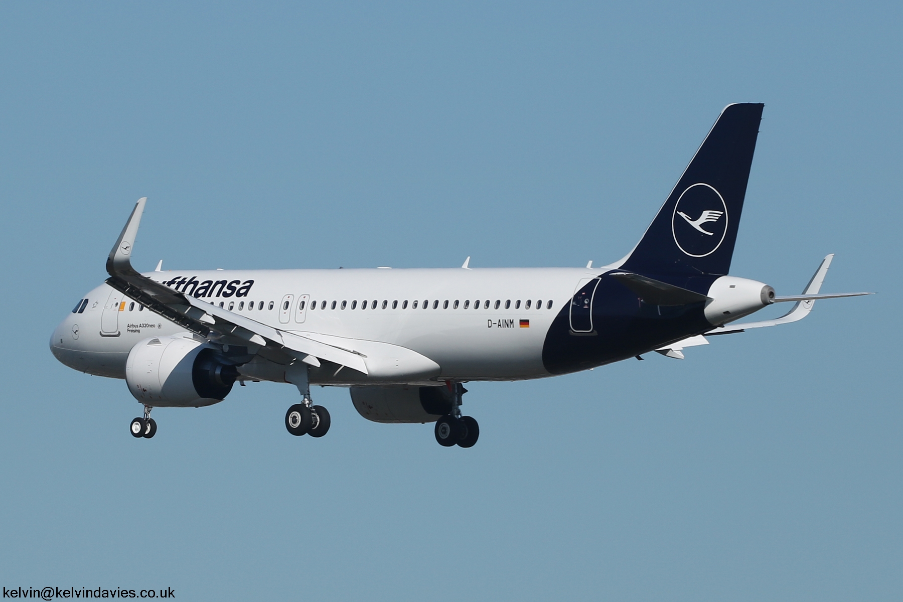 Lufthansa A320 NEO D-AINM