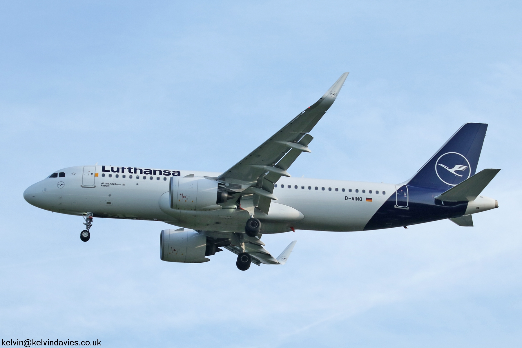 Lufthansa A320 D-AINO