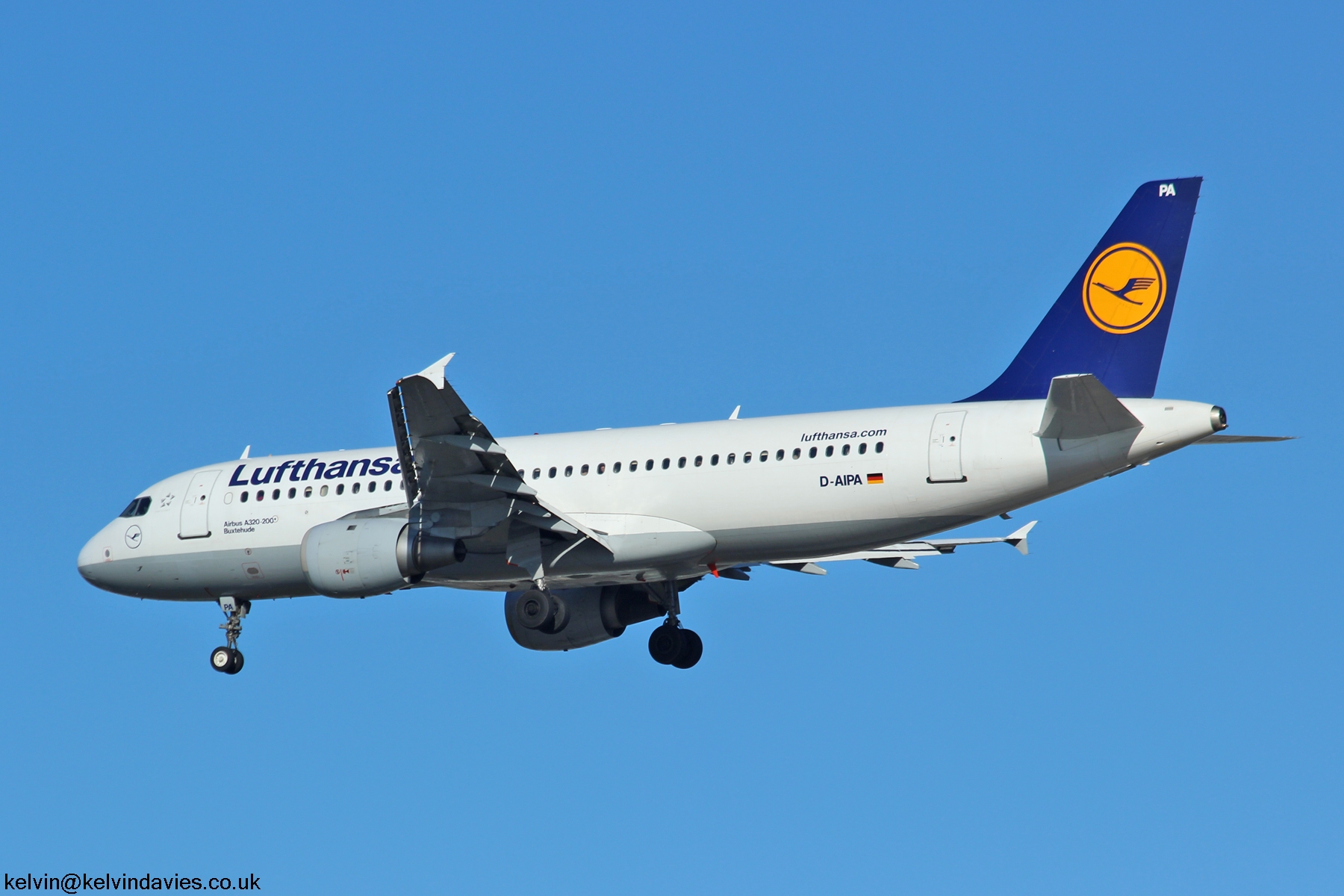 Lufthansa A320 D-AIPA