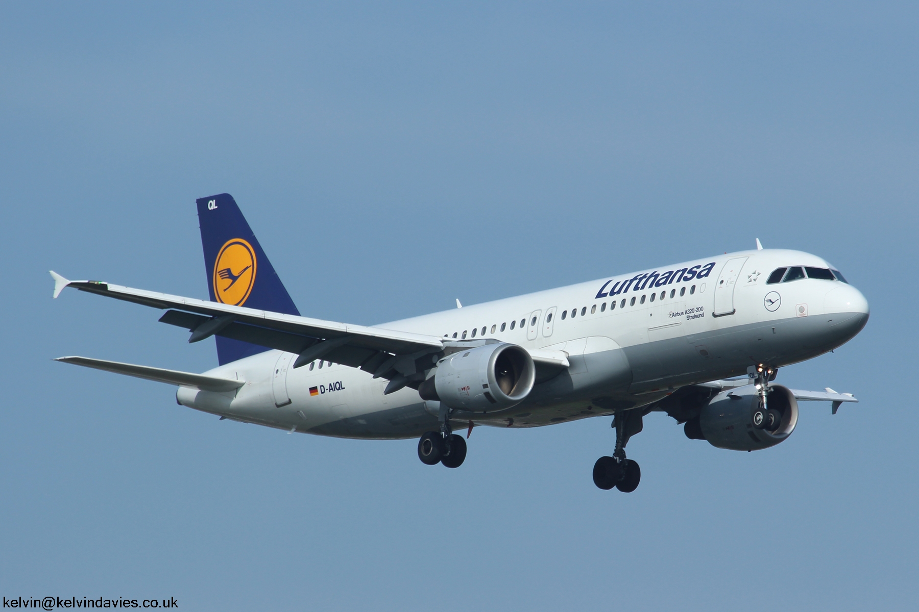 Lufthansa A320 D-AIQL