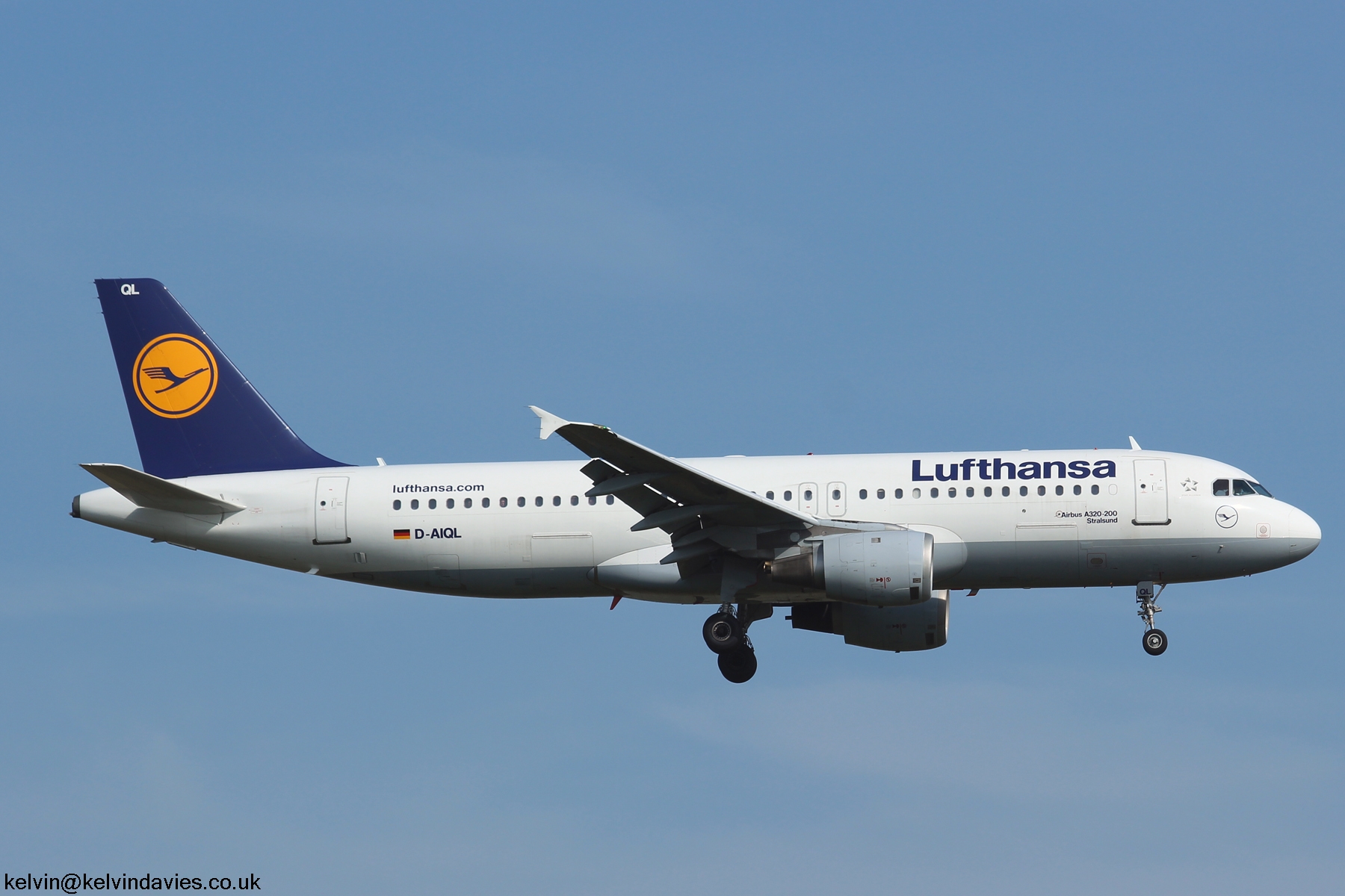 Lufthansa A320 D-AIQL