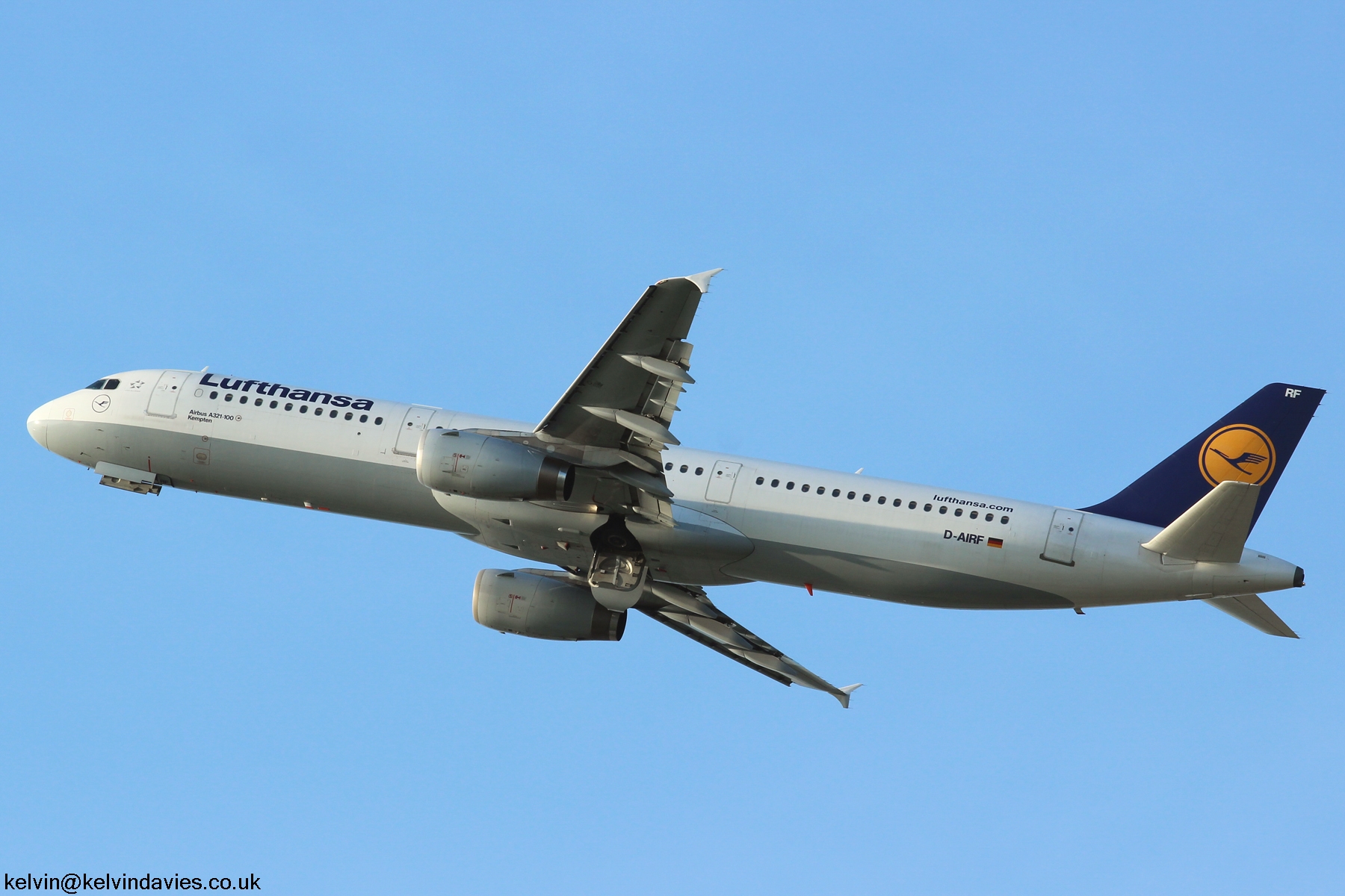 Lufthansa A321 D-AIRF