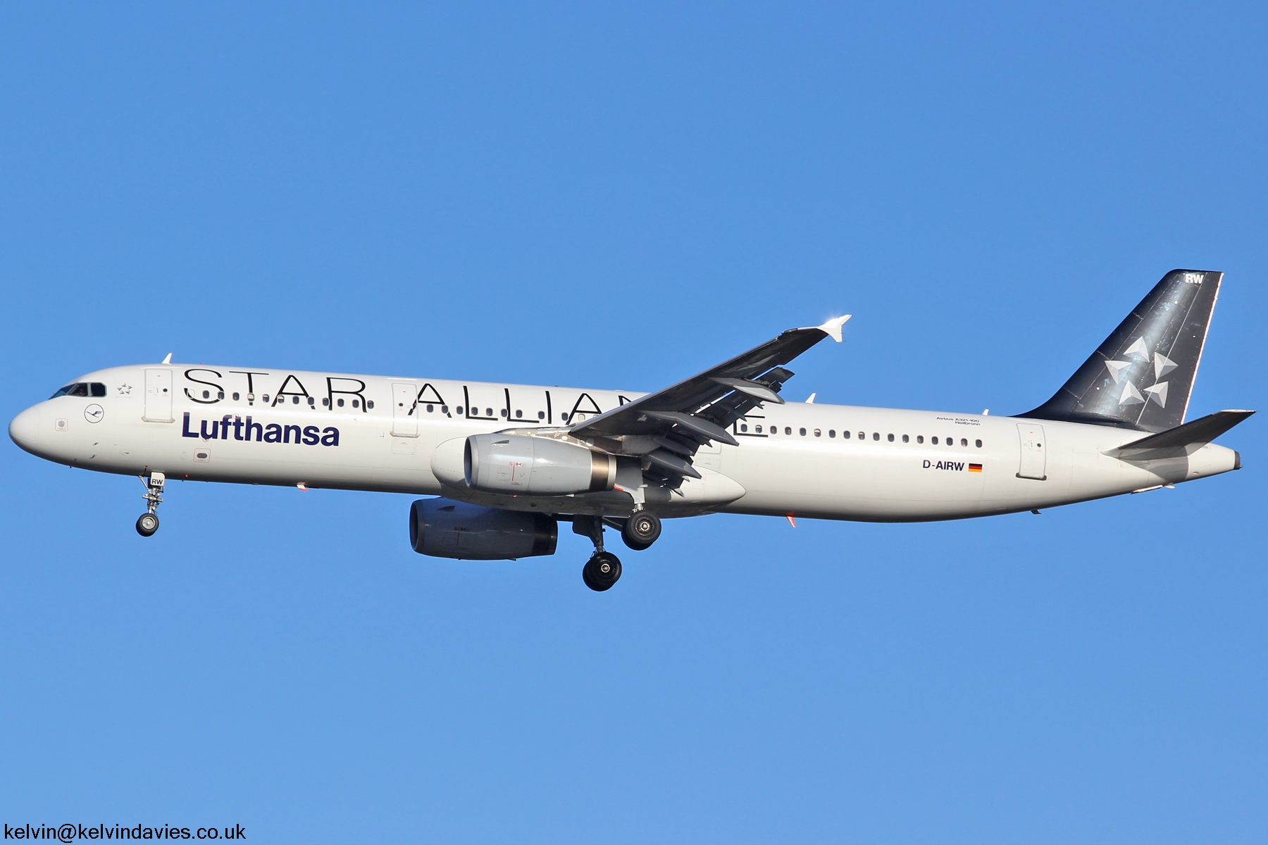 Lufthansa A321 D-AIRW