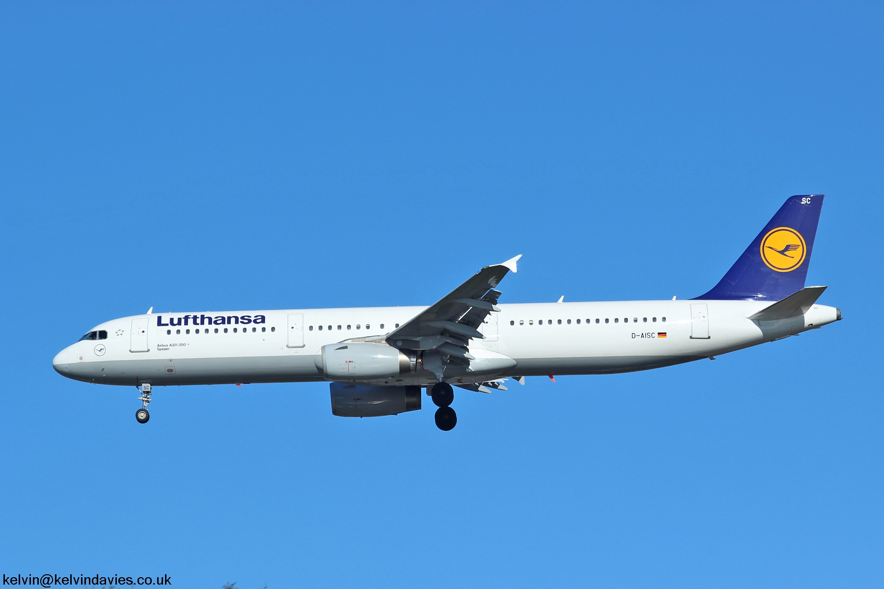 Lufthansa A321 D-AISC