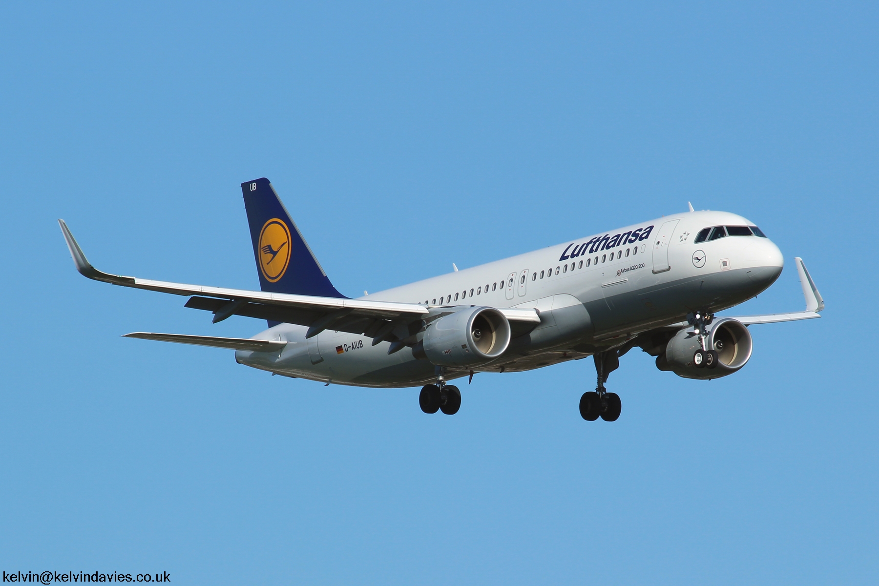 Lufthansa A320 D-AIUB