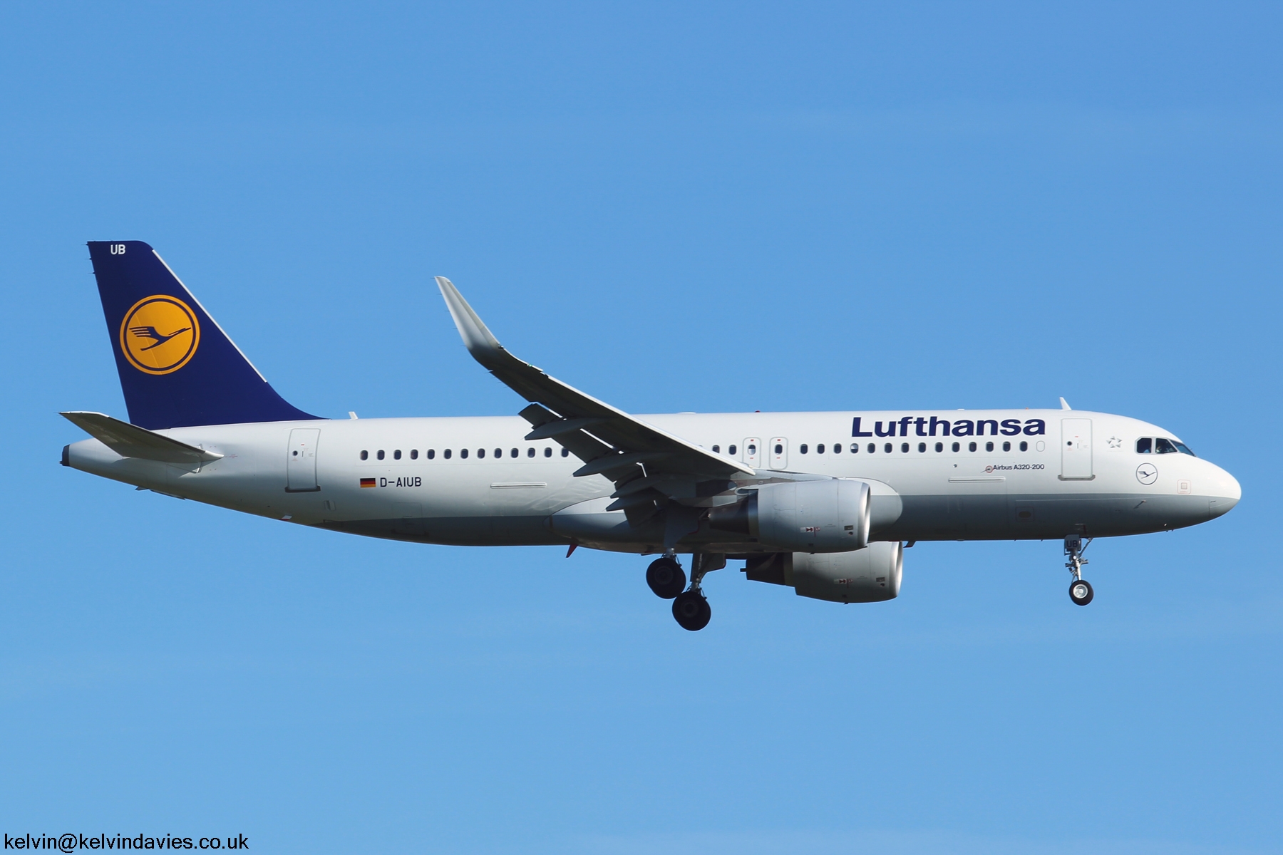 Lufthansa A320 D-AIUB