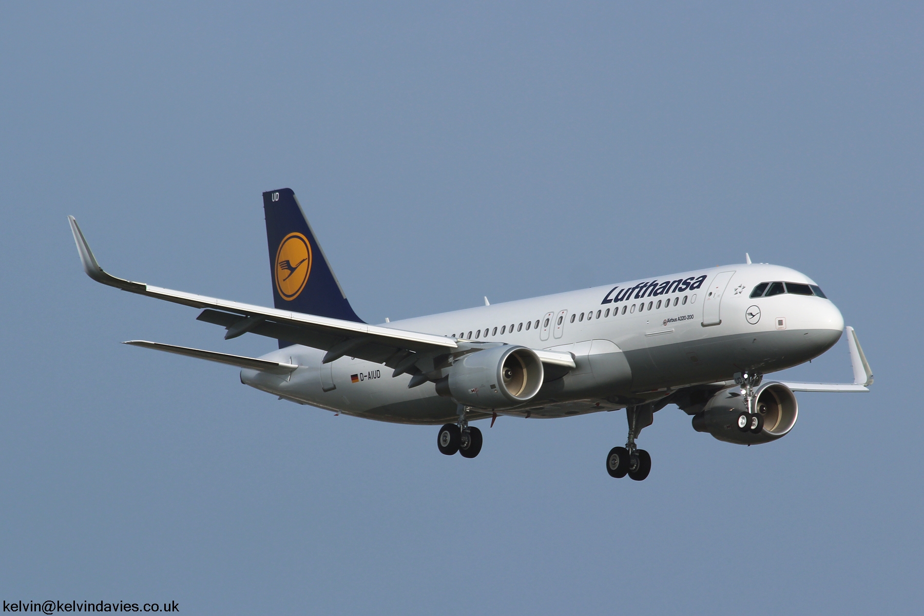 Lufthansa A320 D-AIUD