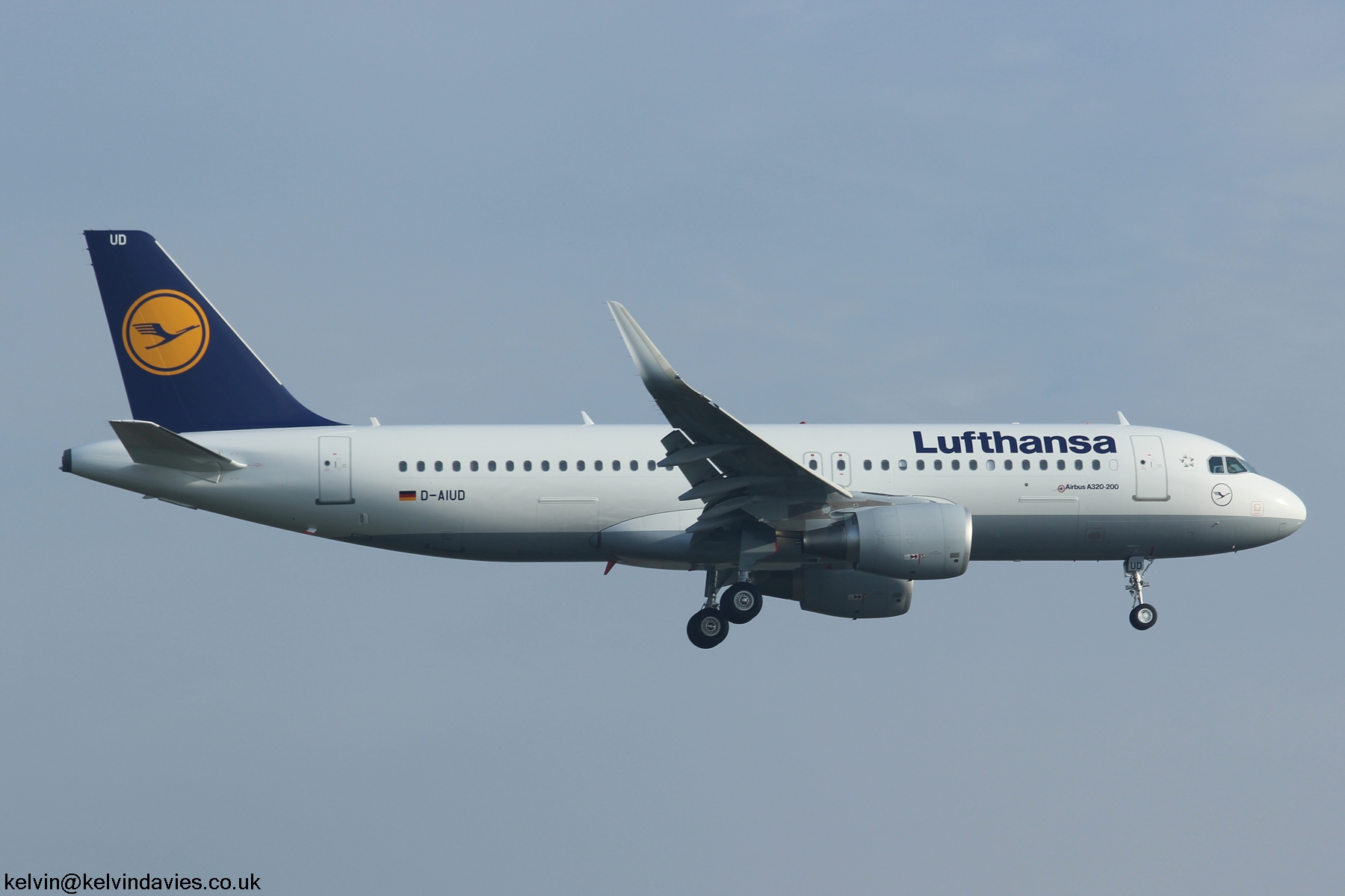 Lufthansa A320 D-AIUD