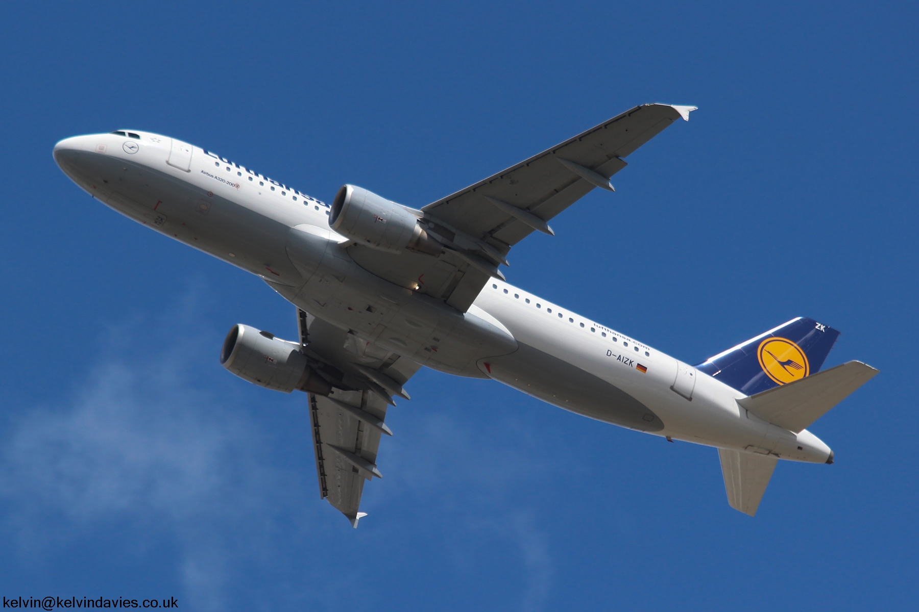 Lufthansa A320 D-AIZK