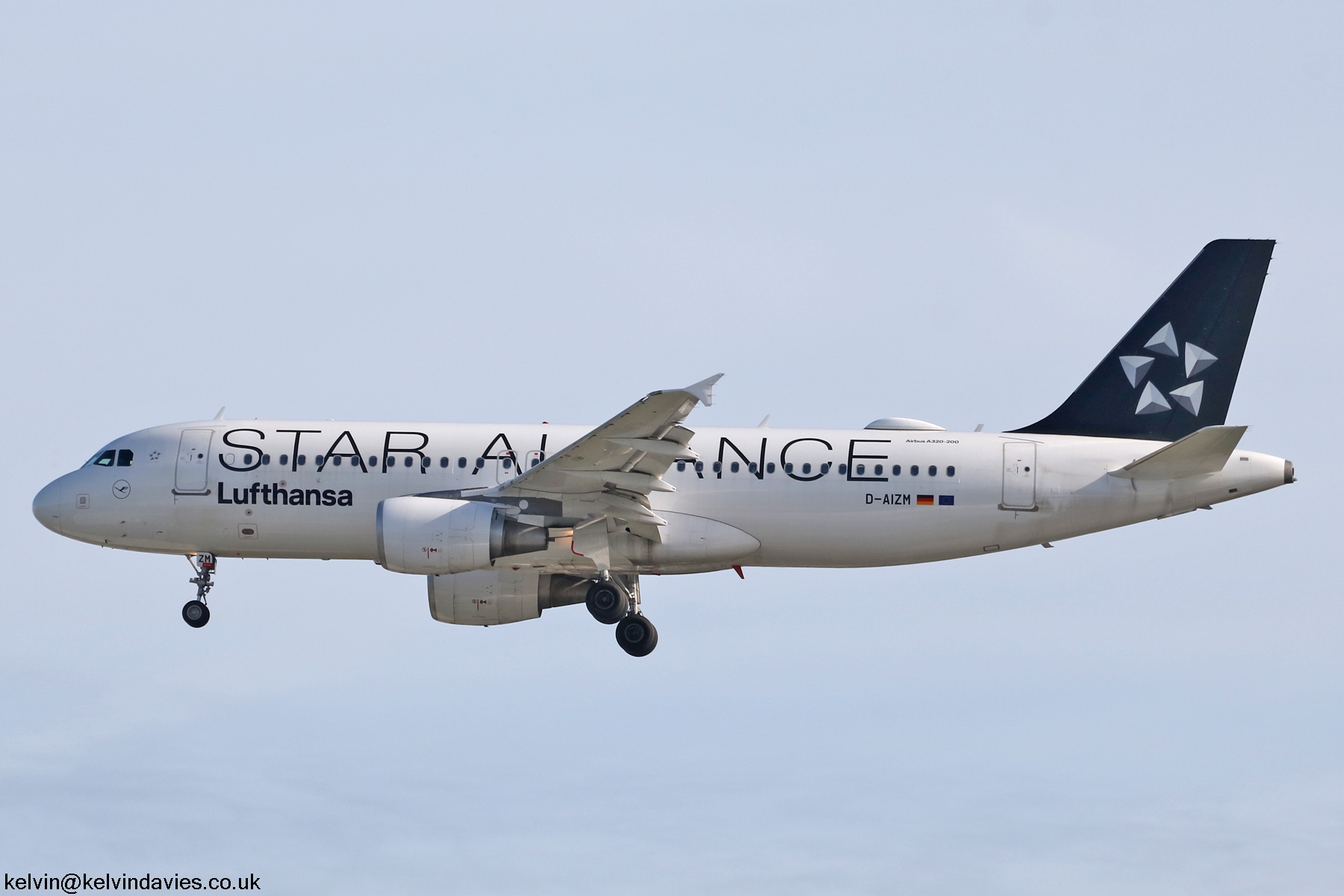 Lufthansa A320 D-AIZM