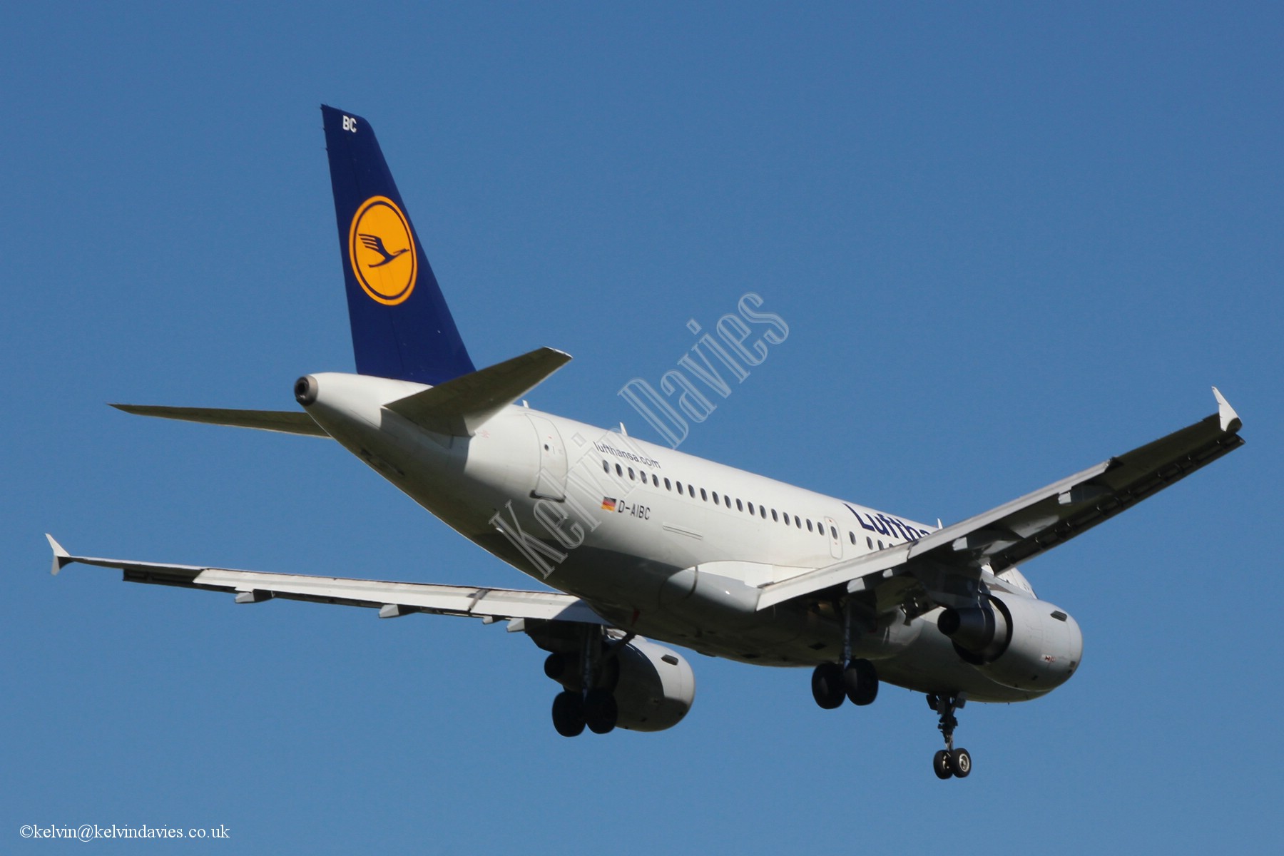 Lufthansa A319 D-AIBC