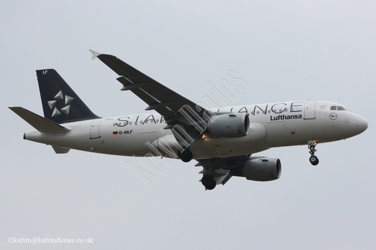 Lufthansa A319 D-AILF