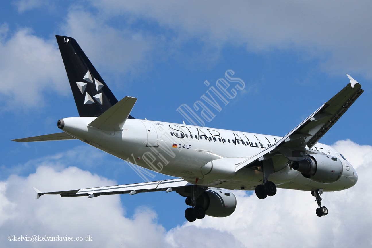 Lufthansa A319 D-AILF