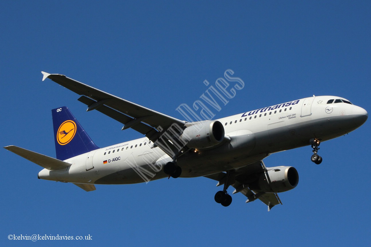Lufthansa A320 D-AIQC