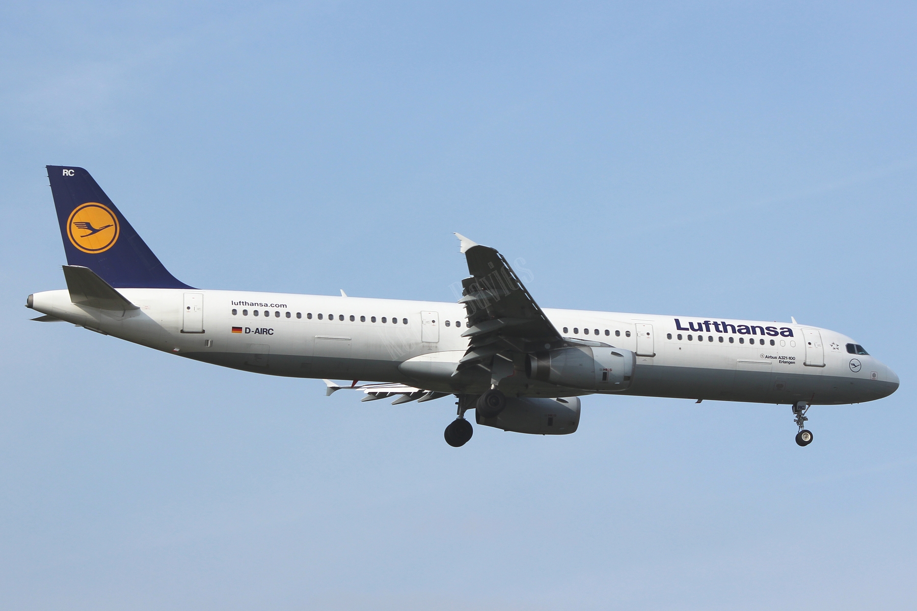 Lufthansa A321 D-AIRC