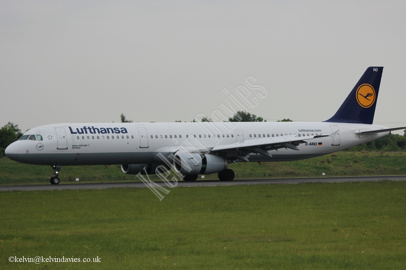 Lufthansa A321 D-AIRO