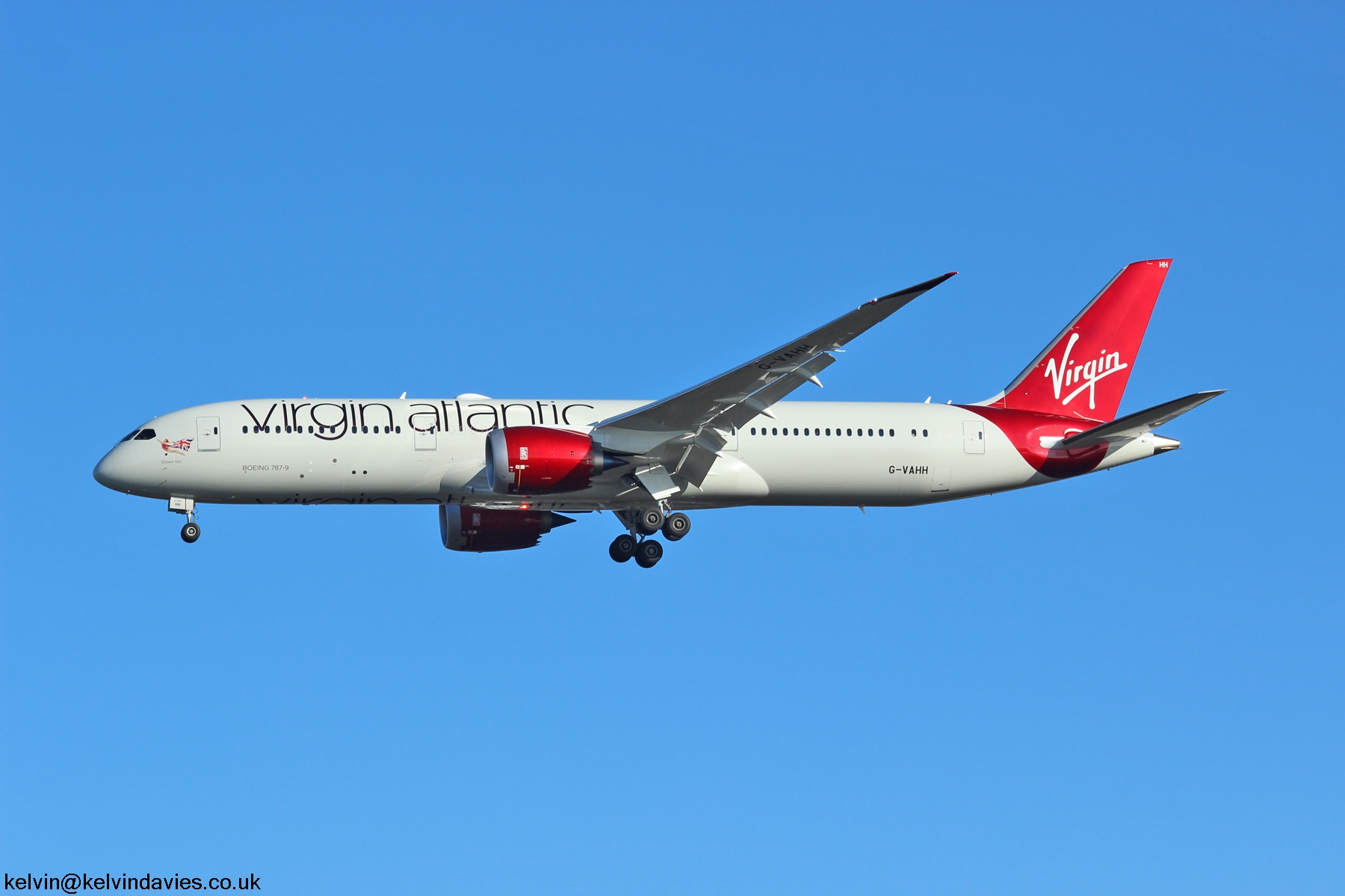 Virgin Atlantic 787 G-VAHH