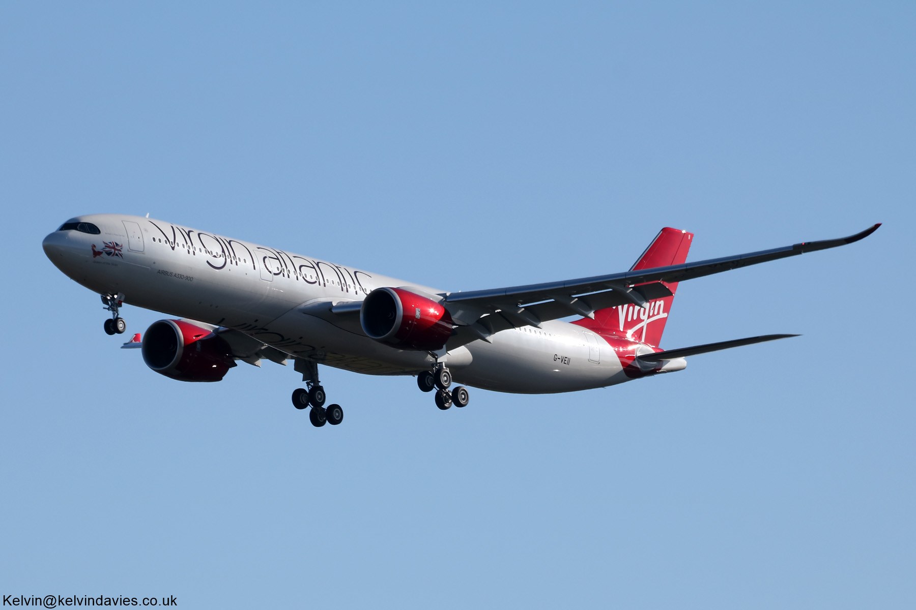 Virgin Atlantic A330 G-VEII