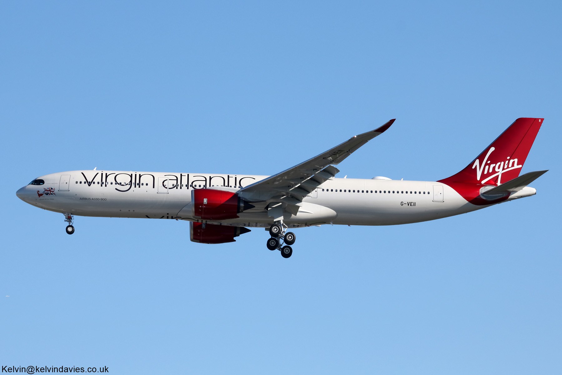 Virgin Atlantic A330 G-VEII