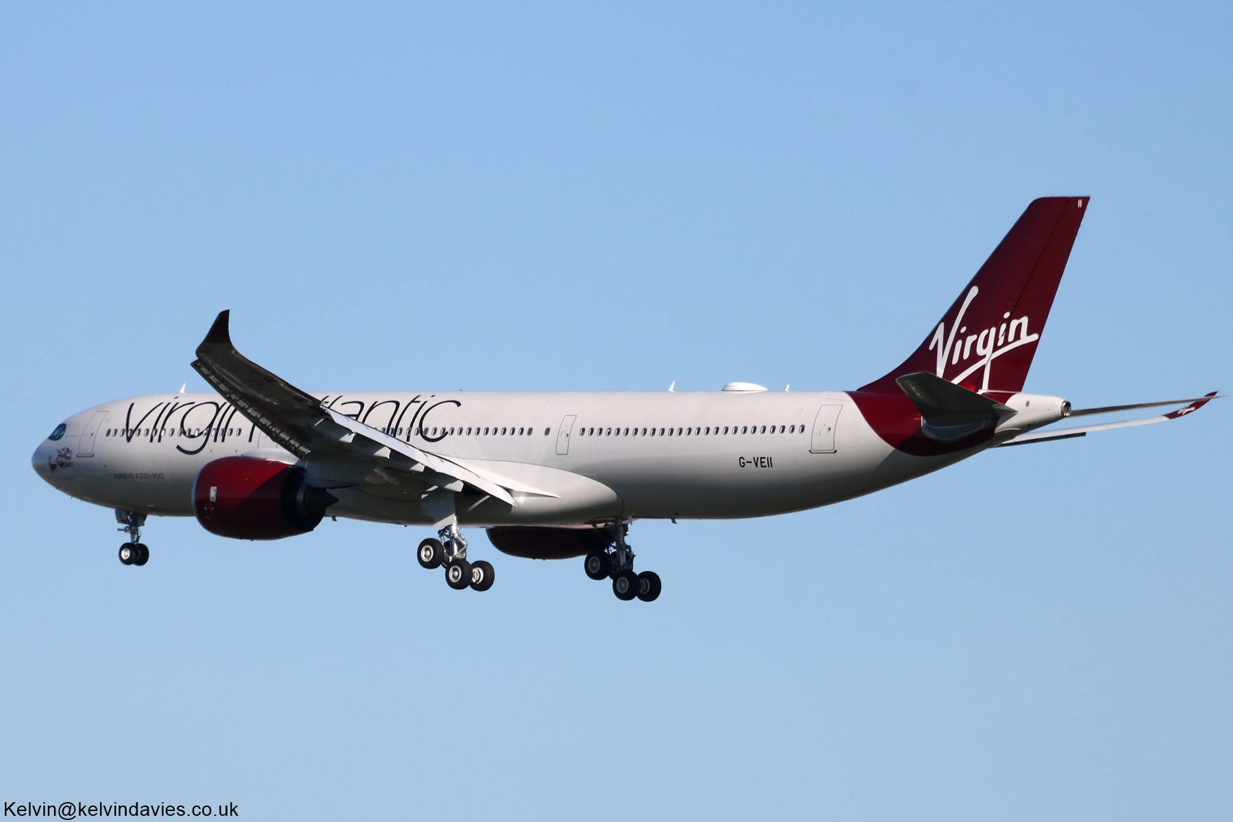Virgin Atlantic A330 G-VEII