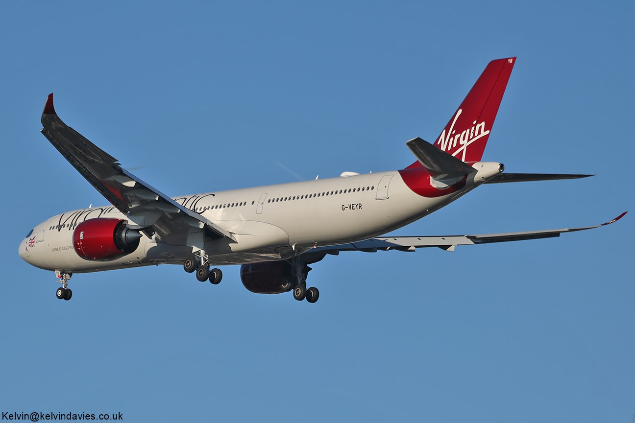 Virgin Atlantic Airways A330 NEO G-VEYR
