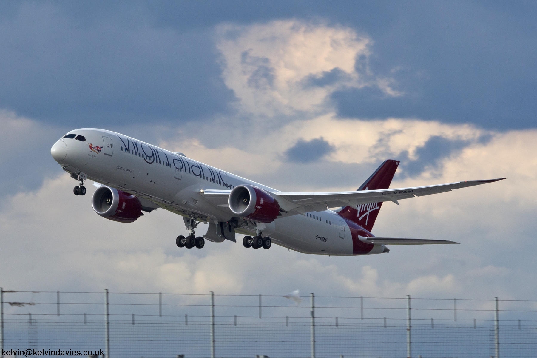Virgin Atlantic 787 G-VFAN