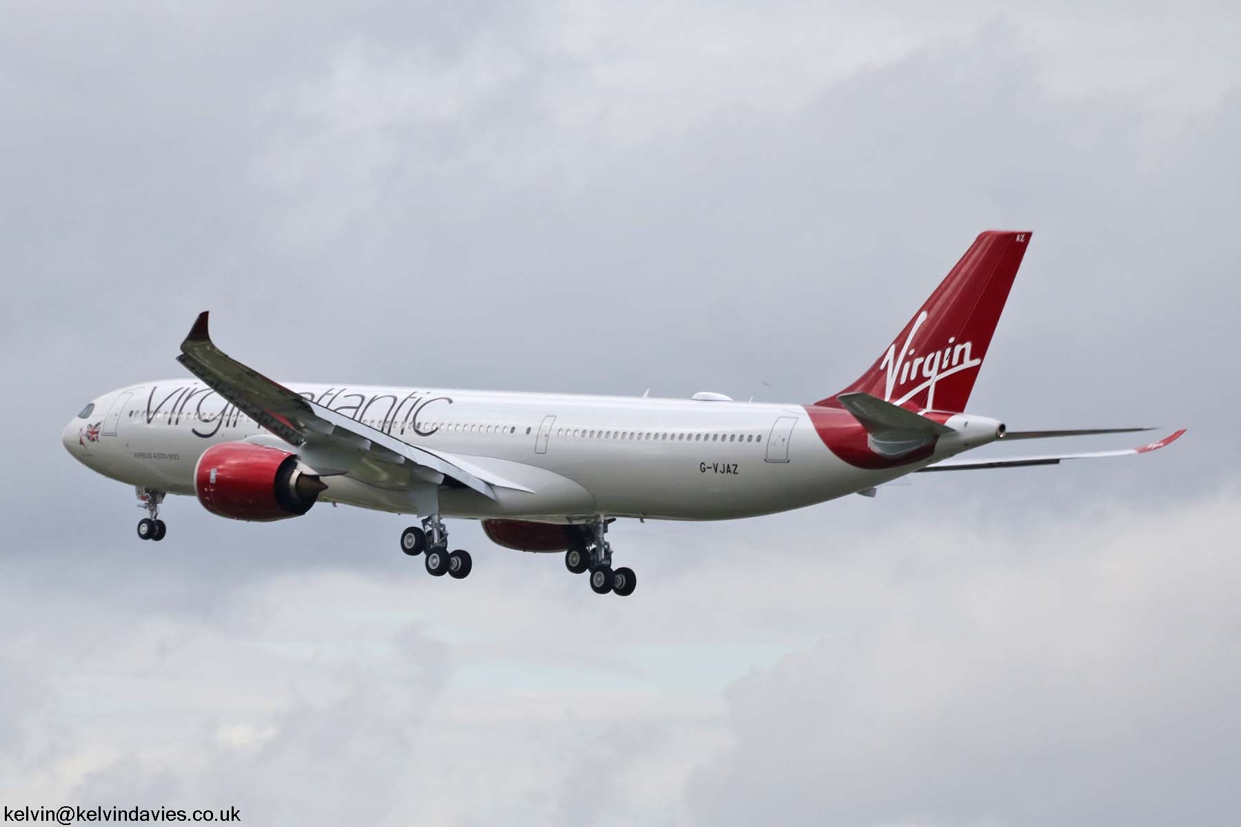 Virgin Atlantic A330 G-VJAZ