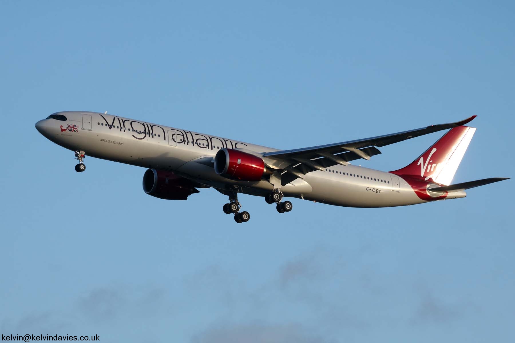 Virgin Atlantic A330 G-VLDY