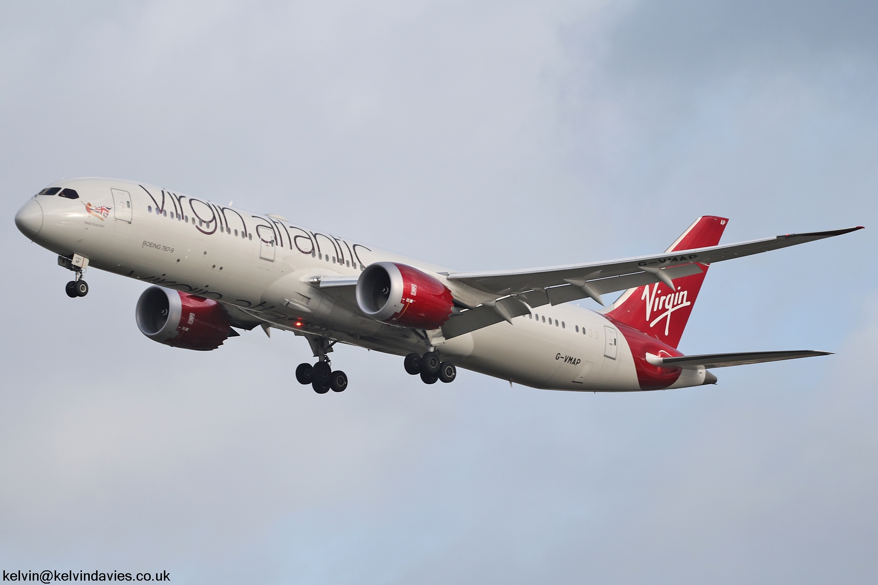 Virgin Atlantic 787 G-VMAP
