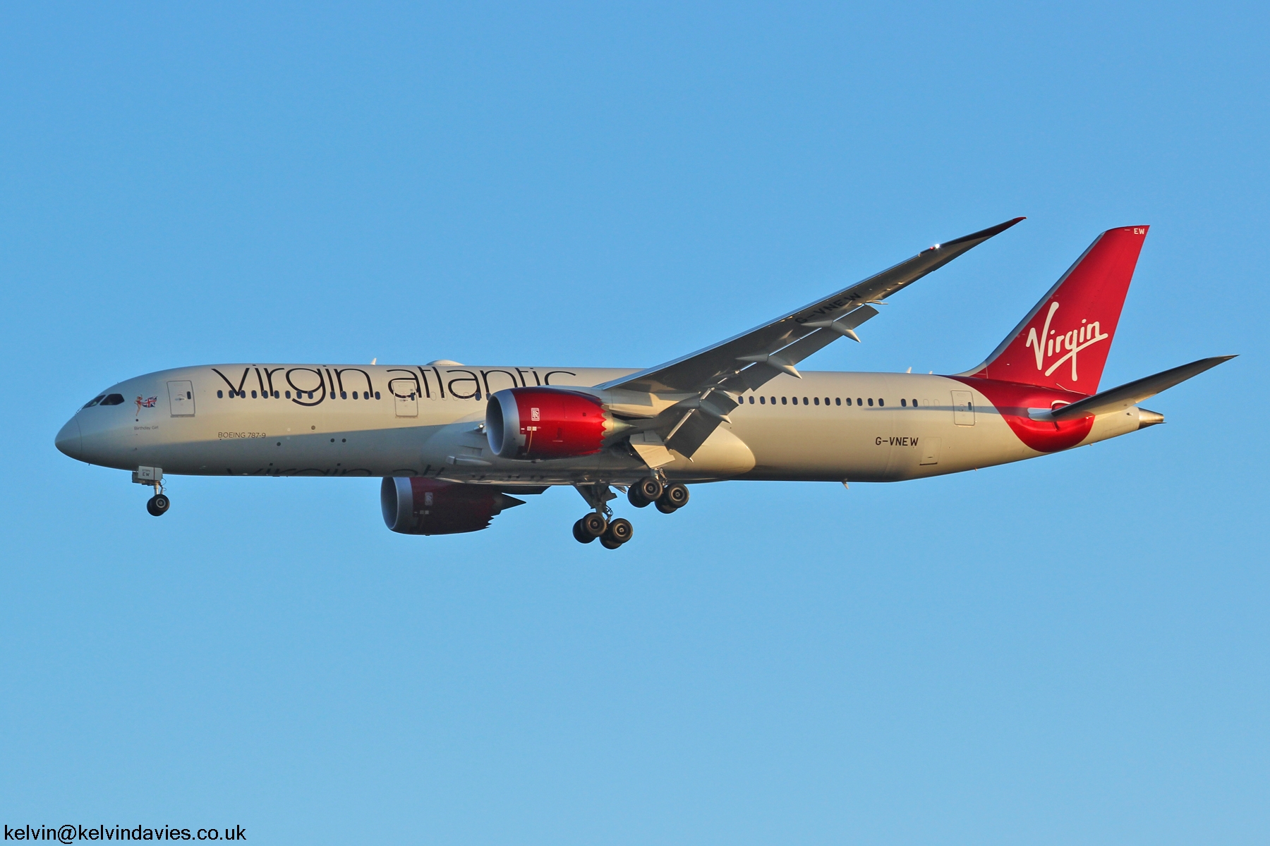 Virgin Atlantic 787 G-VNEW
