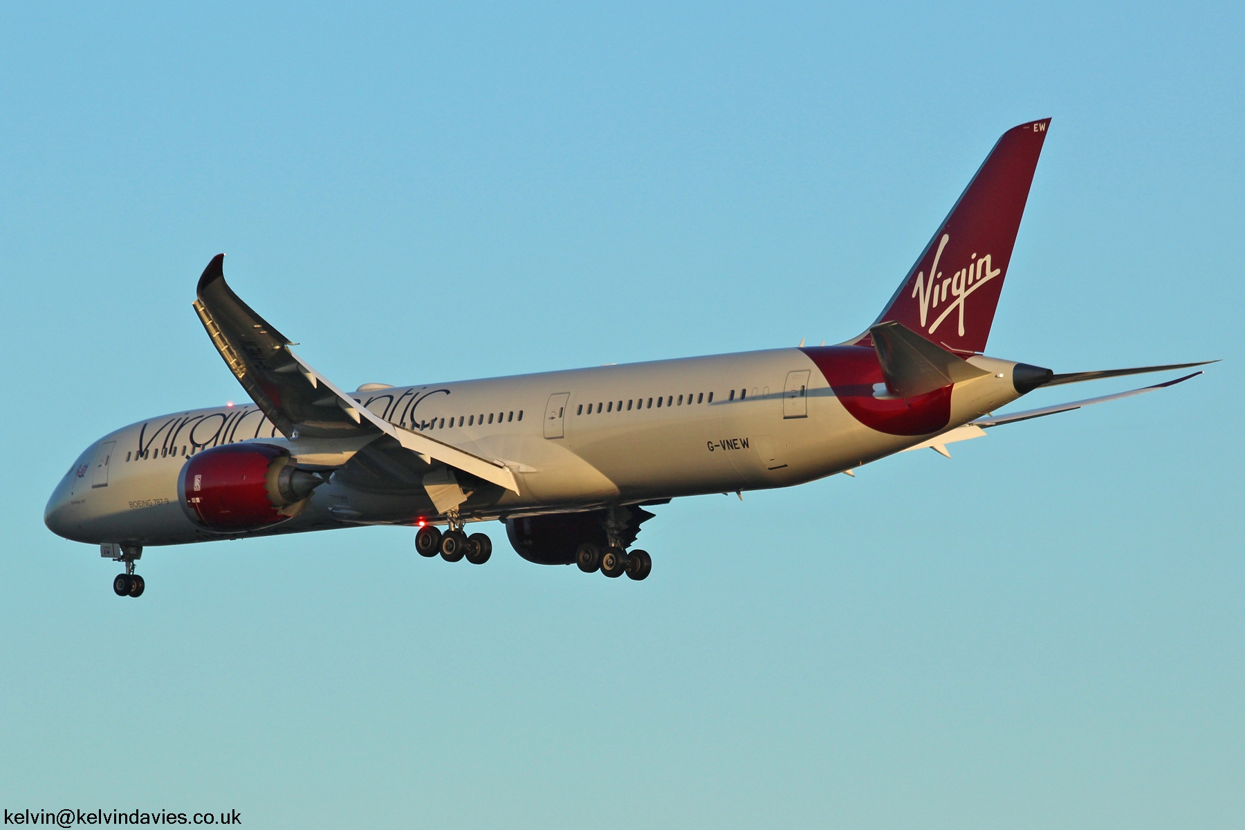 Virgin Atlantic 787 G-VNEW