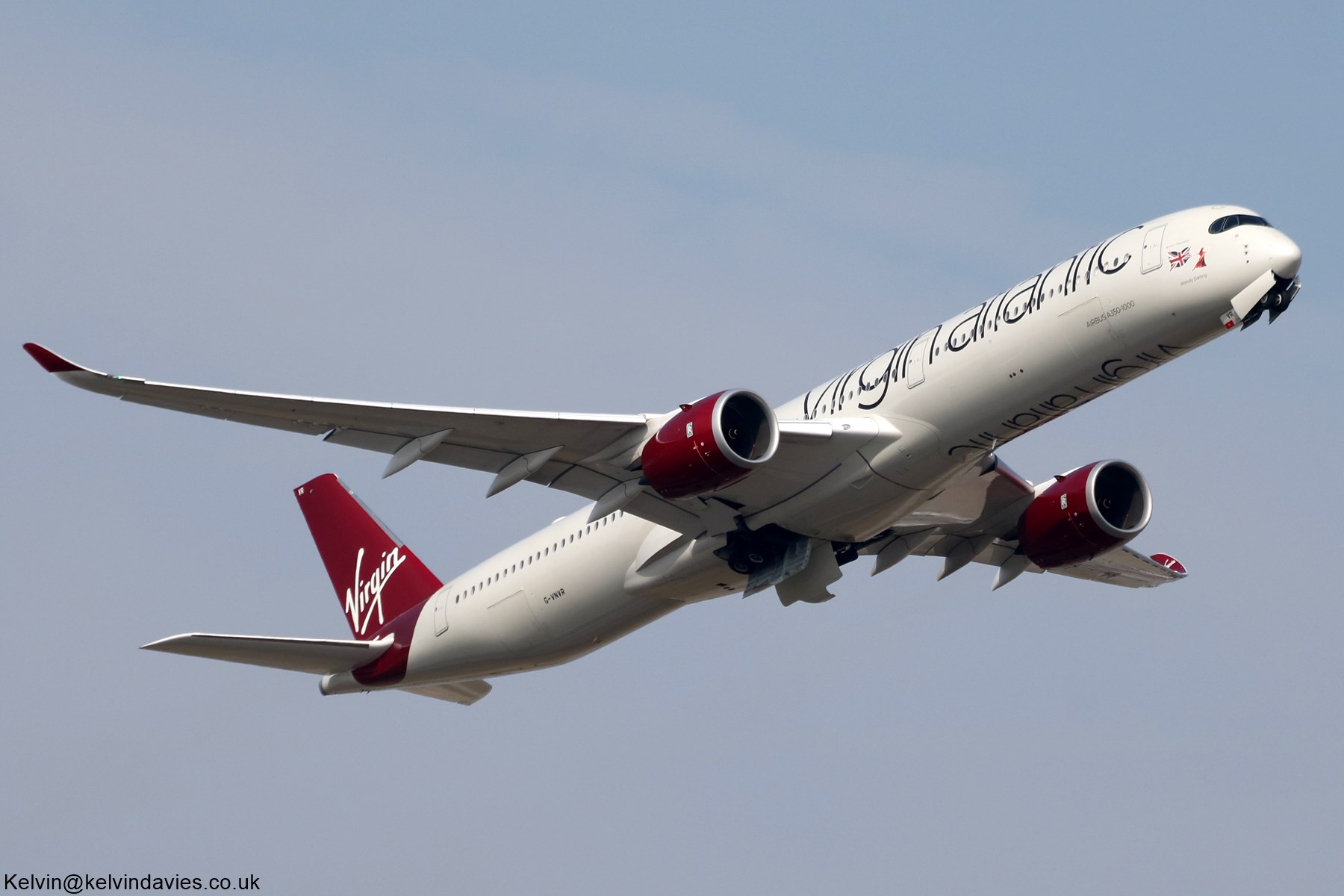 Virgin Atlantic Airways A350 G-VNVR